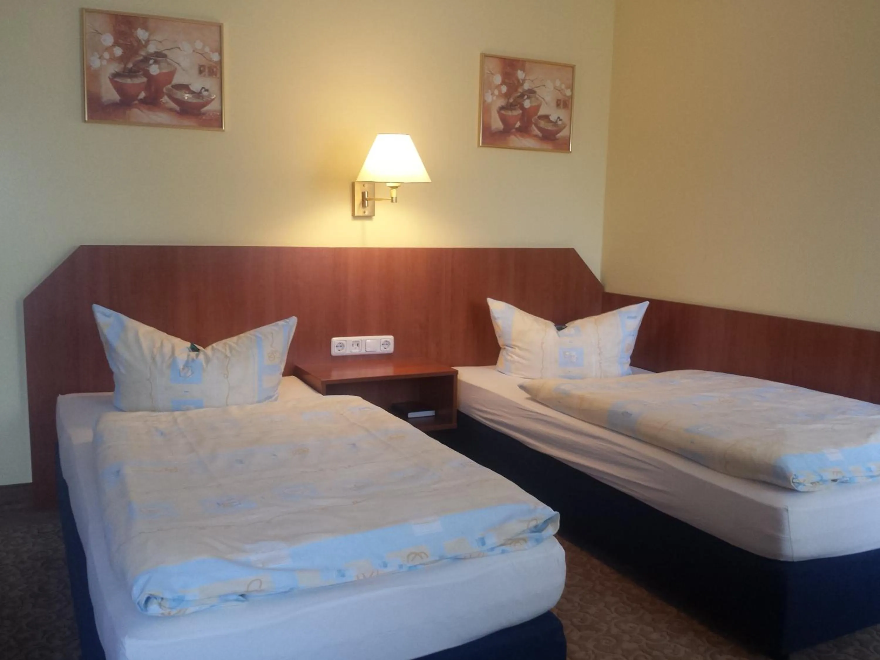 Photo of the whole room, Bed in Hotel Evabrunnen