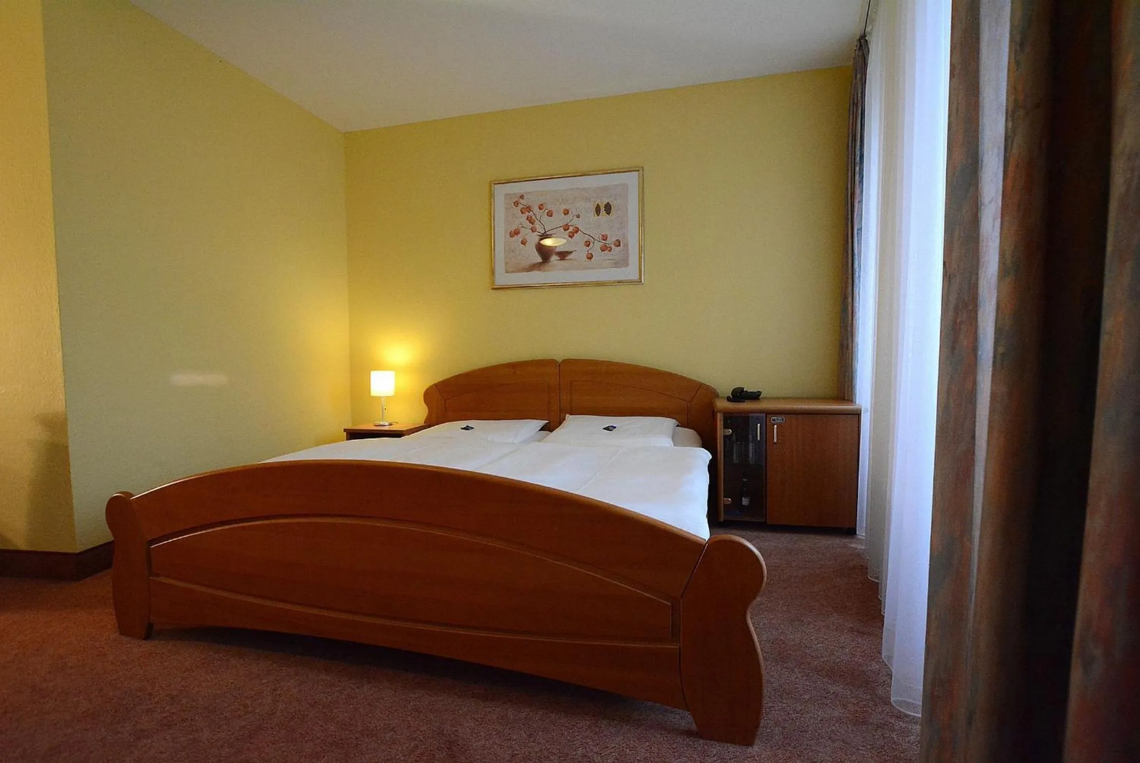 Bed in Hotel Evabrunnen