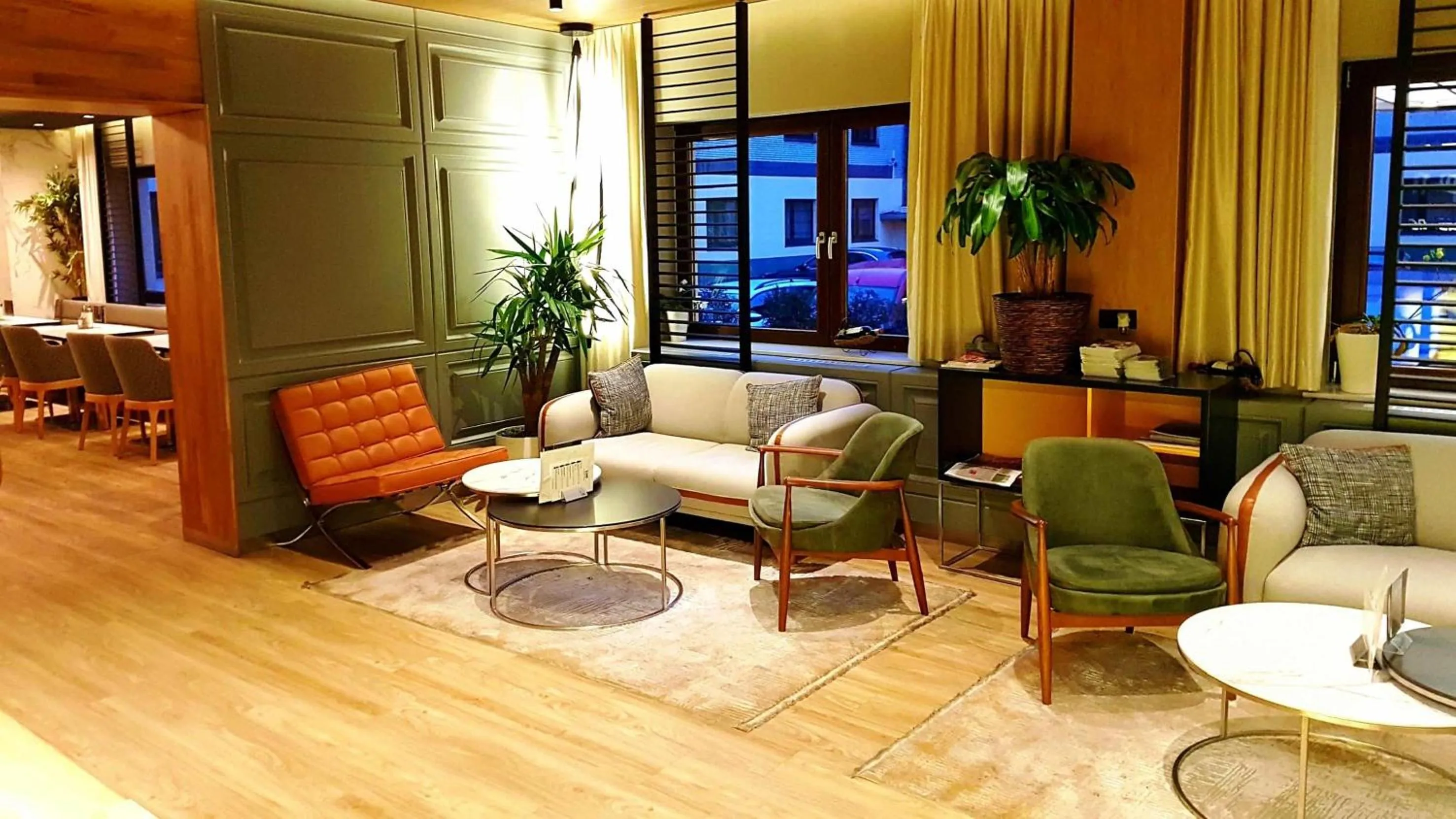 Communal lounge/ TV room in St.Joseph Hotel Hamburg - Reeperbahn St.Pauli Kiez