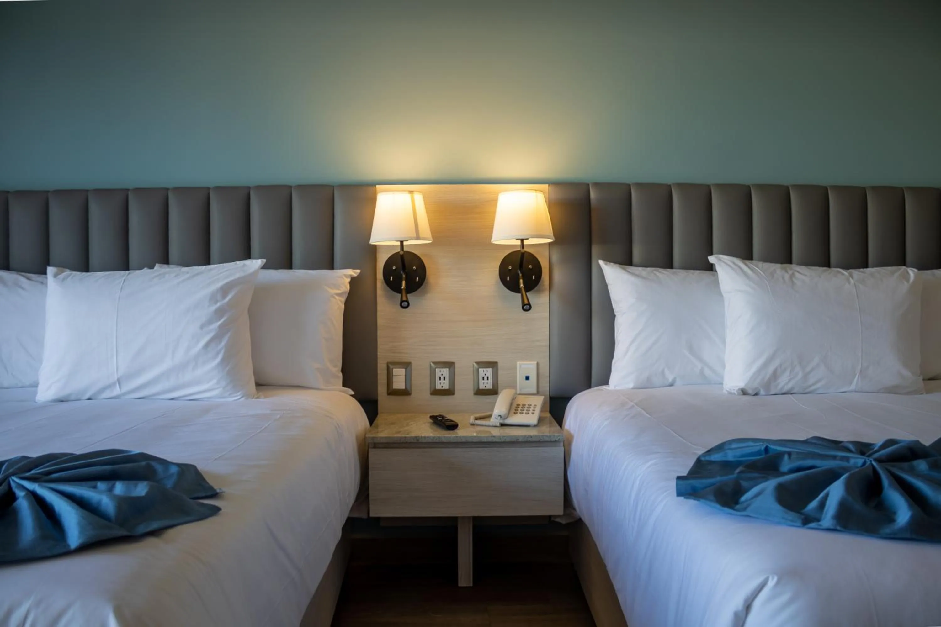 Bed in Varali Grand Hotel