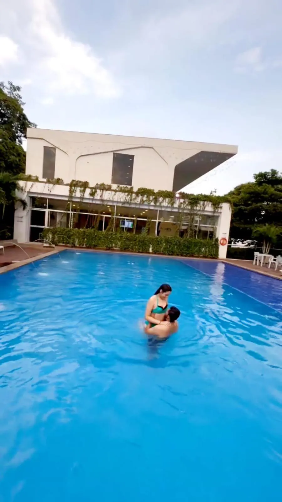 Swimming pool in Hotel Blue 66