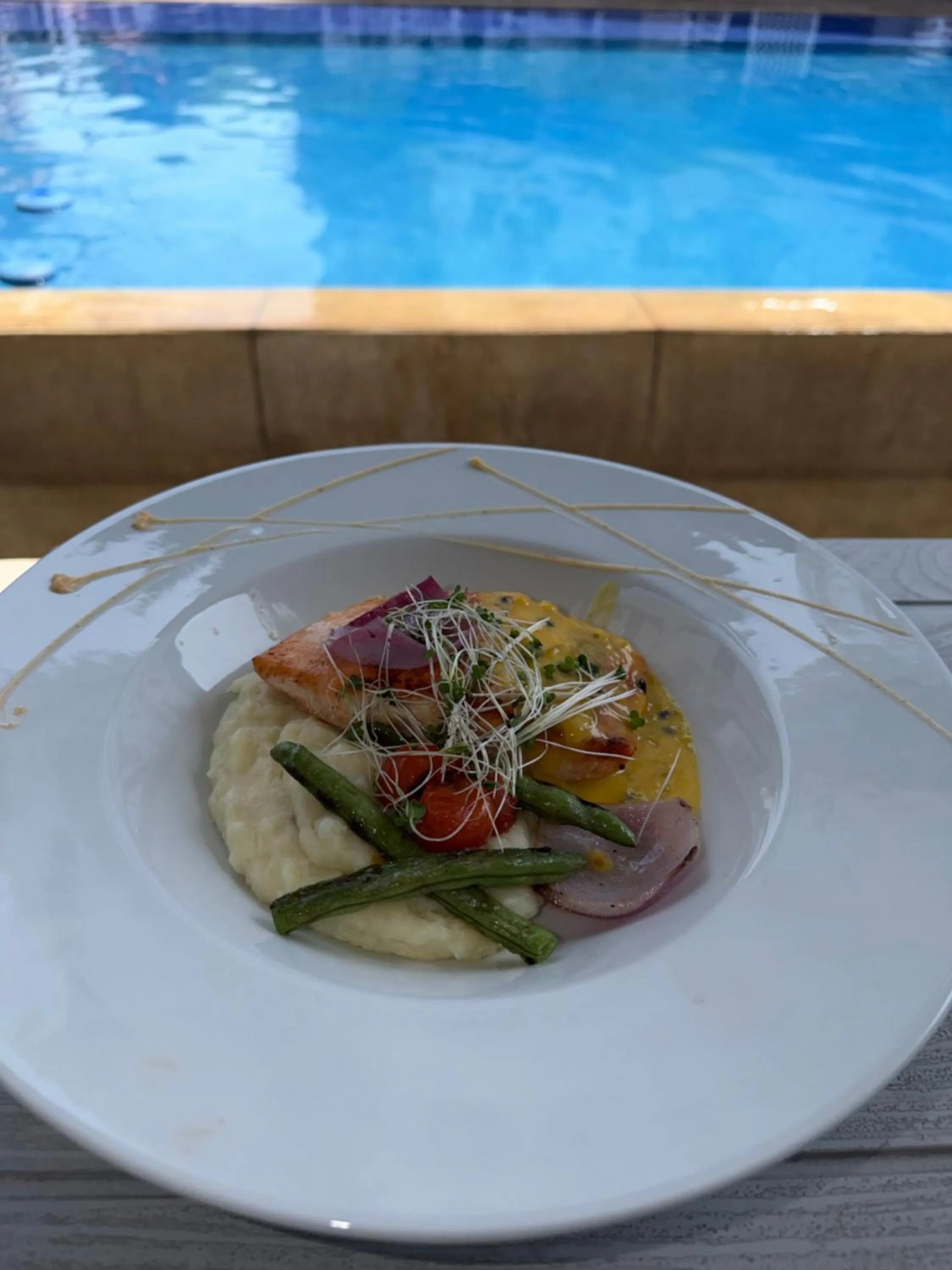 Food in Hotel Blue 66