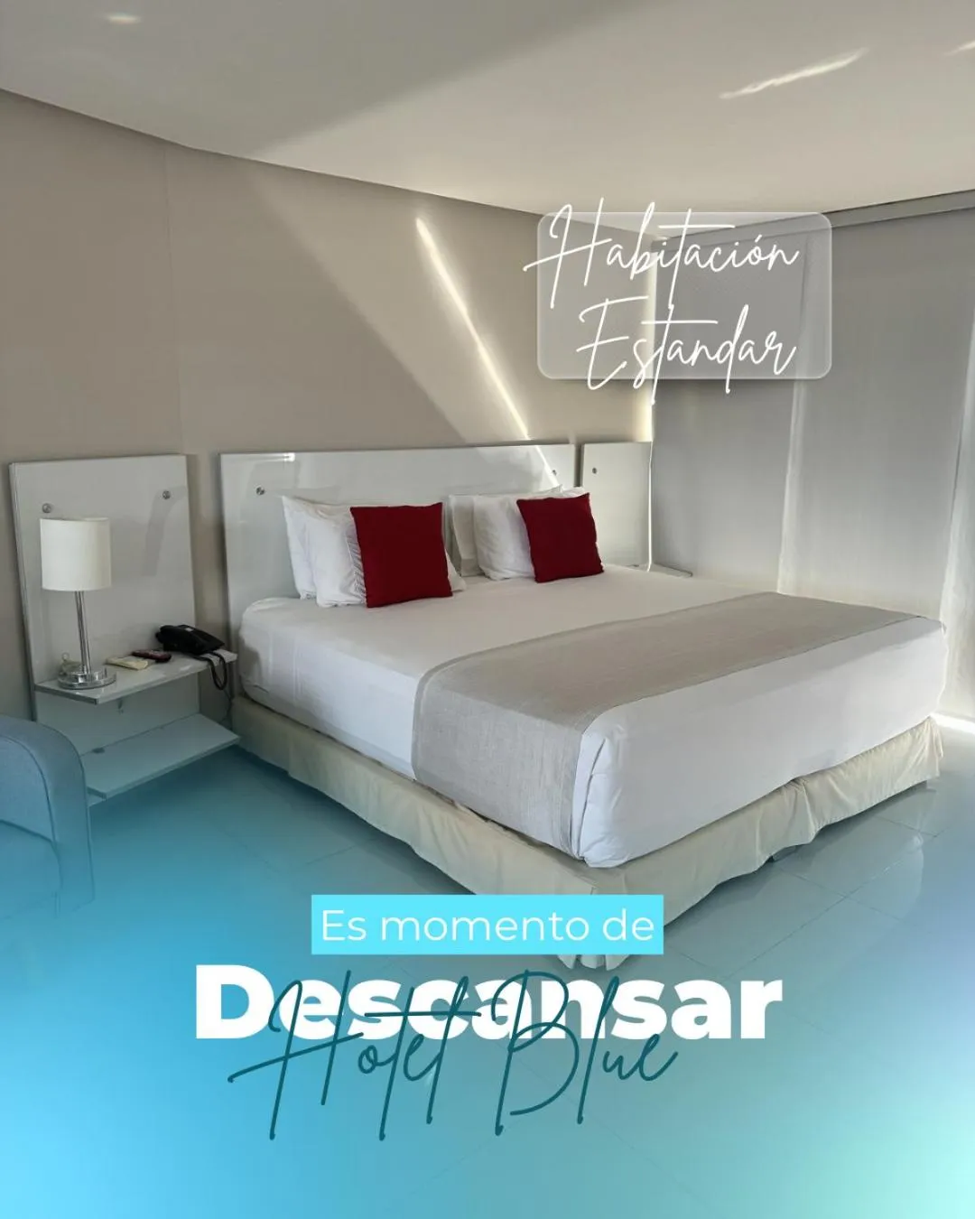 Bedroom, Bed in Hotel Blue 66