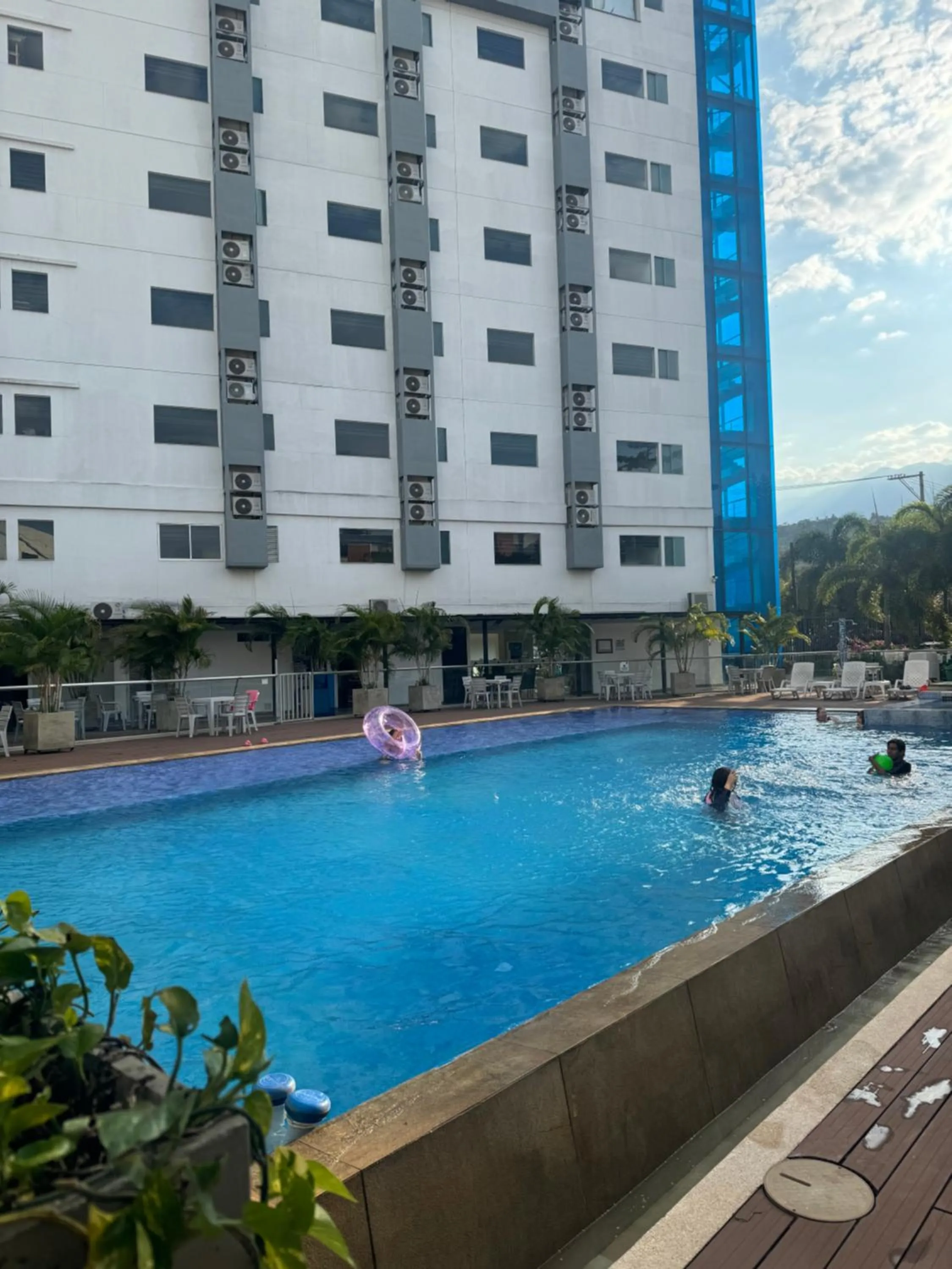 Property building in Hotel Blue 66