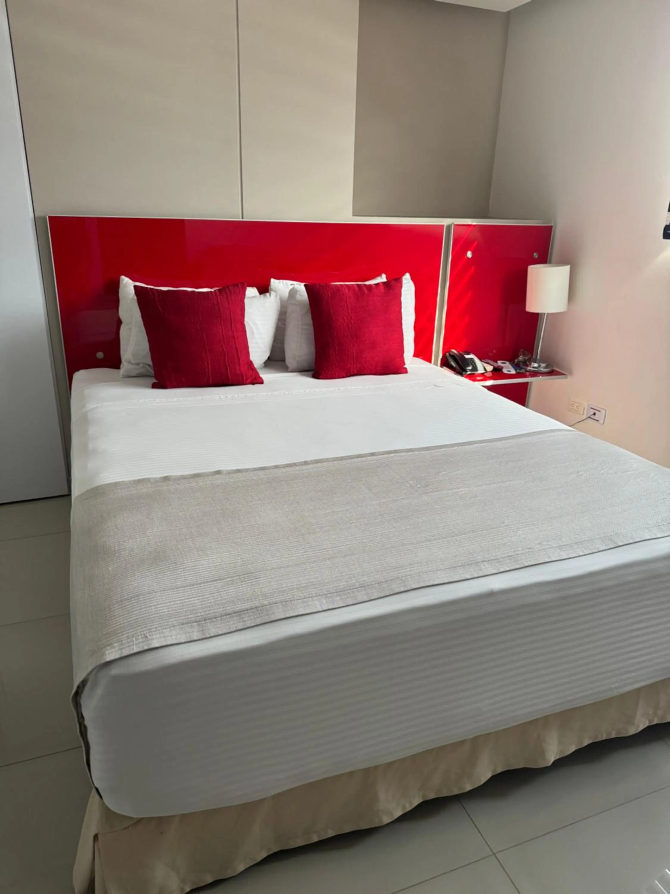 Bed in Hotel Blue 66