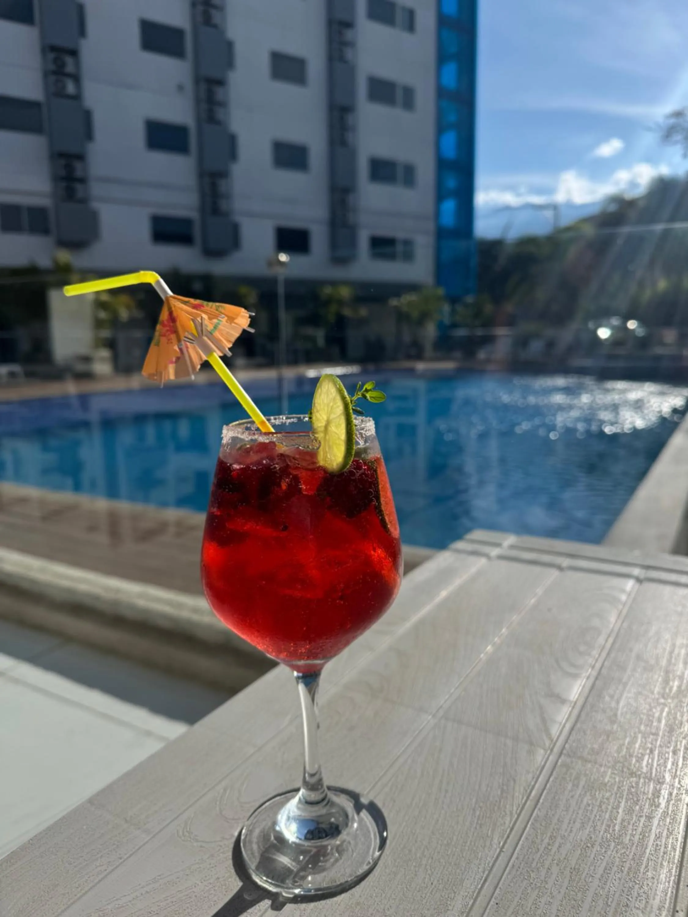 Swimming pool in Hotel Blue 66