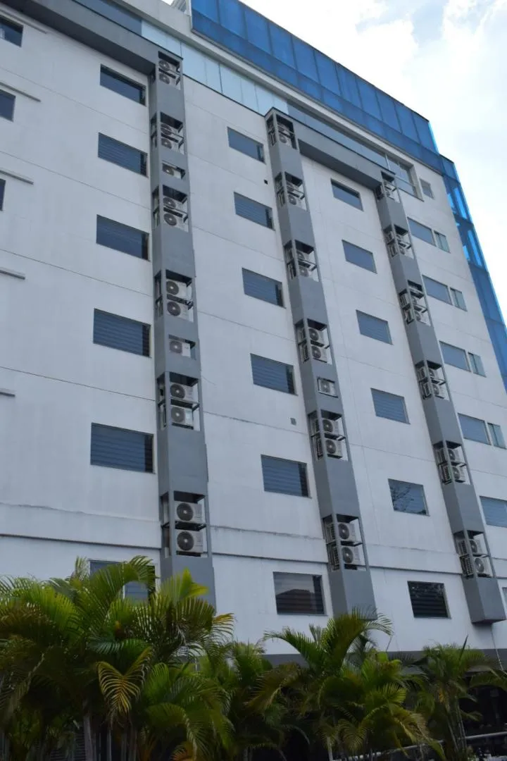 Property building in Hotel Blue 66