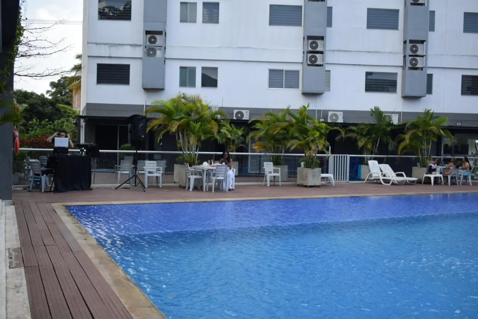 Swimming pool in Hotel Blue 66