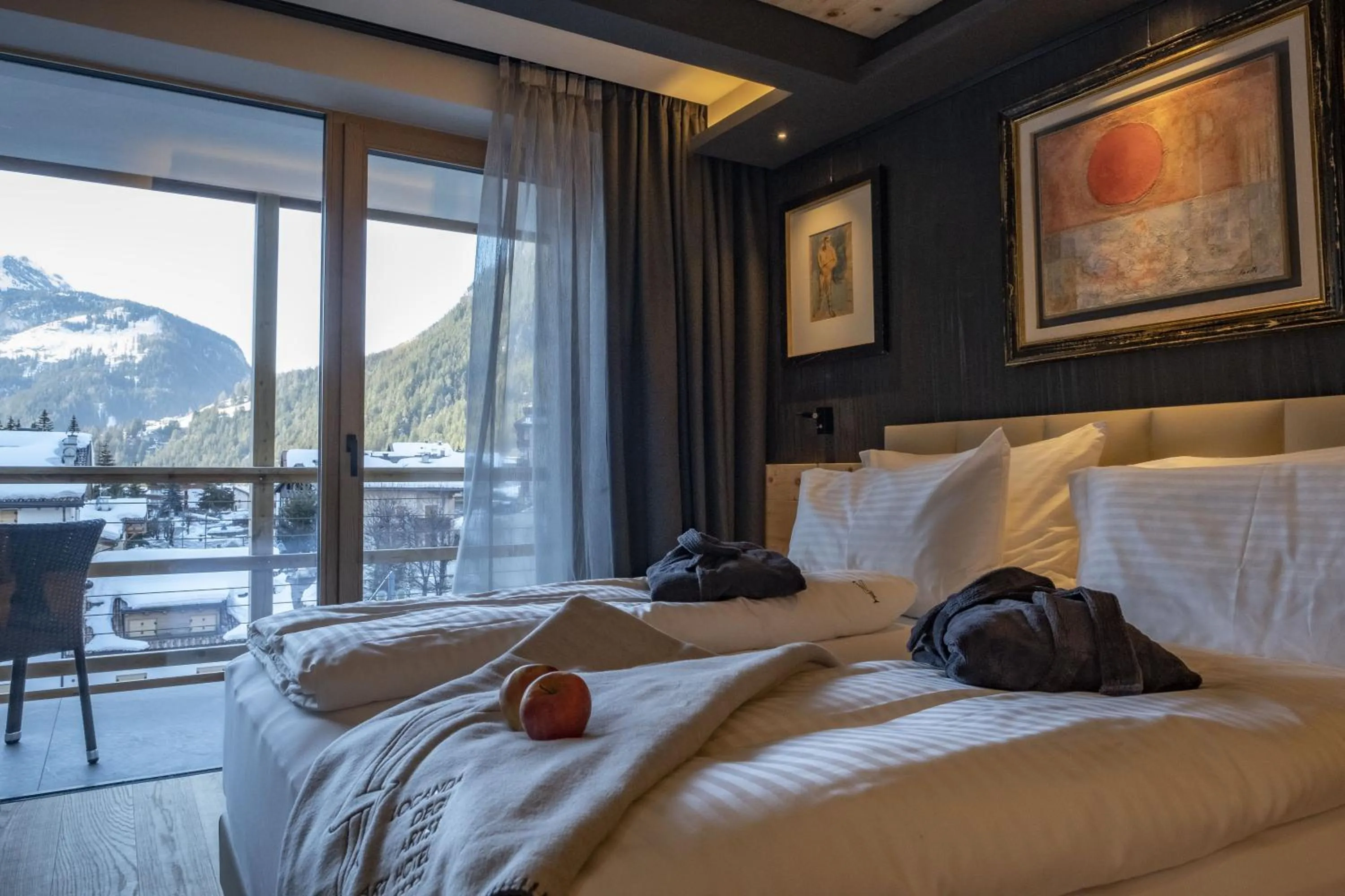 Bed in Locanda degli Artisti Art Hotel