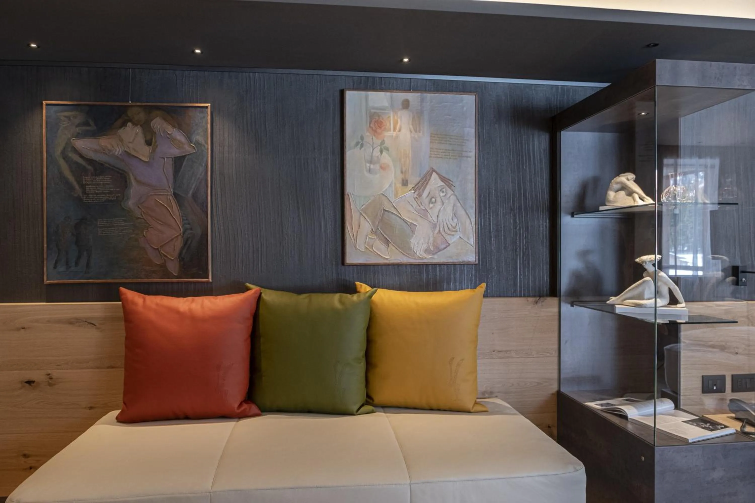 Bed in Locanda degli Artisti Art Hotel