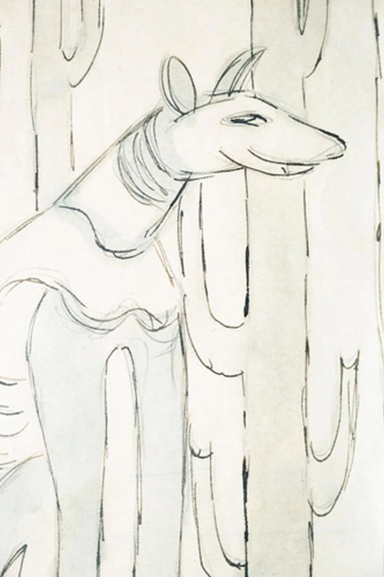 Decorative detail in Locanda degli Artisti Art Hotel