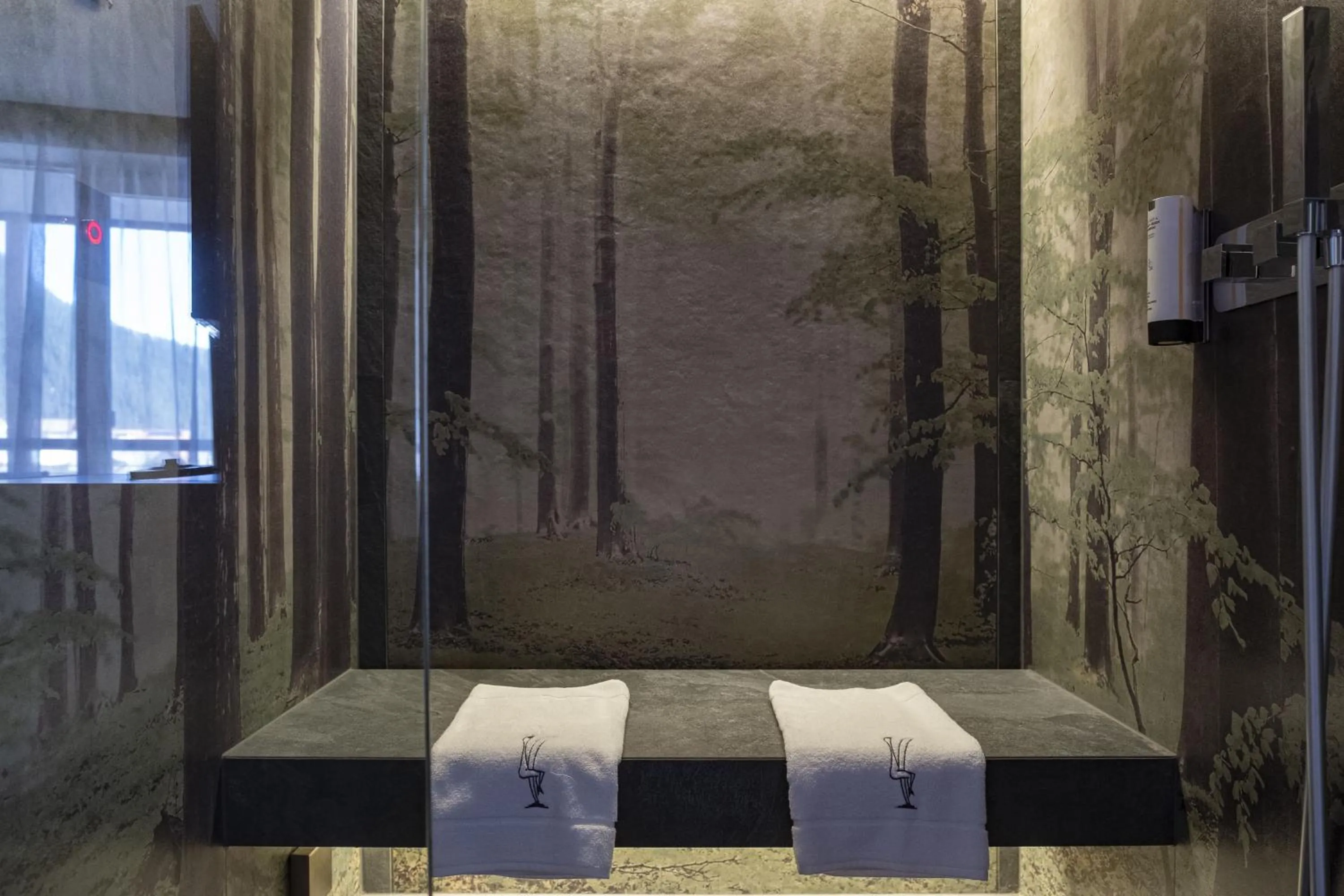 Steam room in Locanda degli Artisti Art Hotel