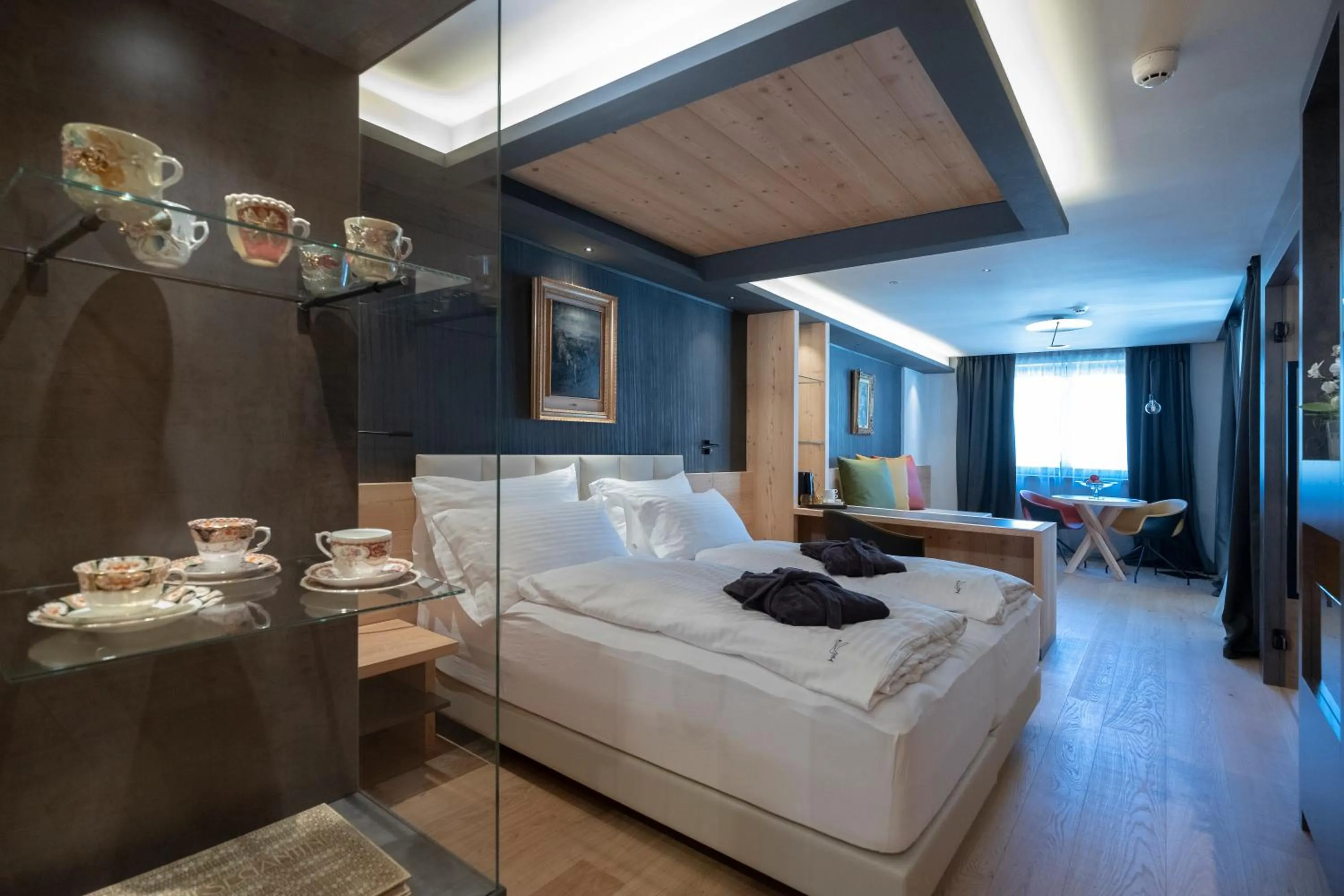 Bed in Locanda degli Artisti Art Hotel