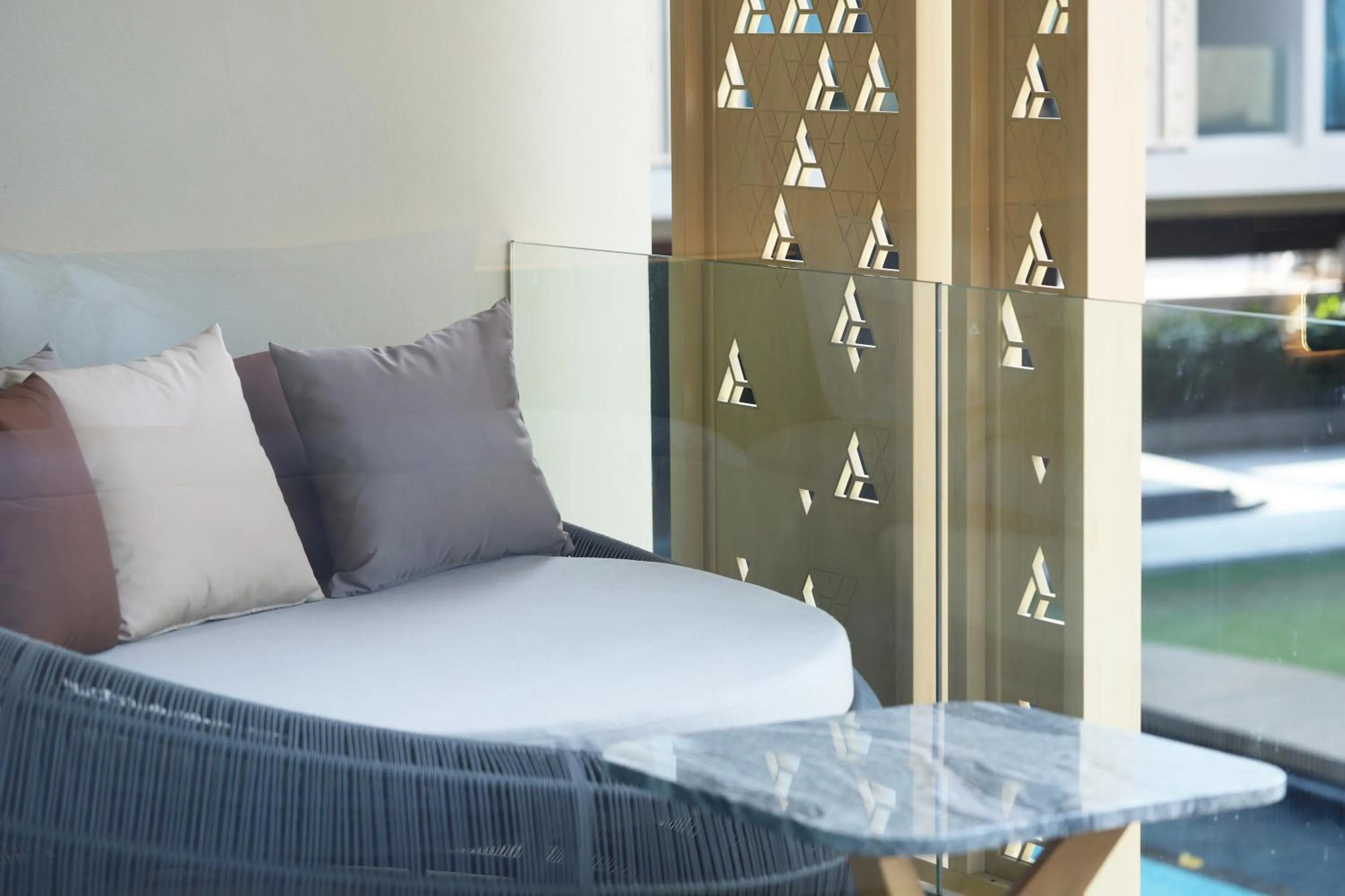 Balcony/Terrace, Bed in The Signature Hotel Airport