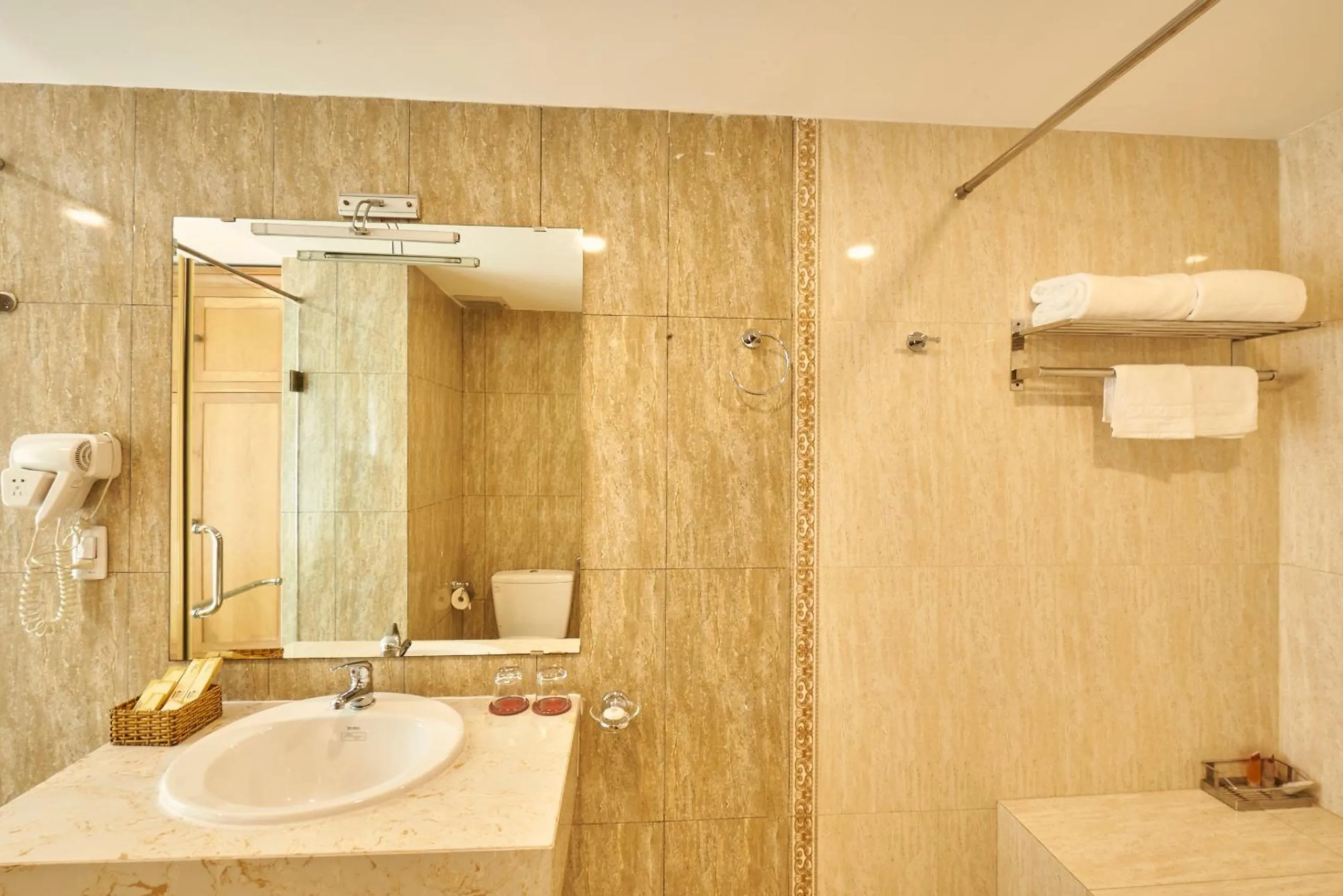 Bathroom in Sai Gon's Book Hotel - The Airport Front