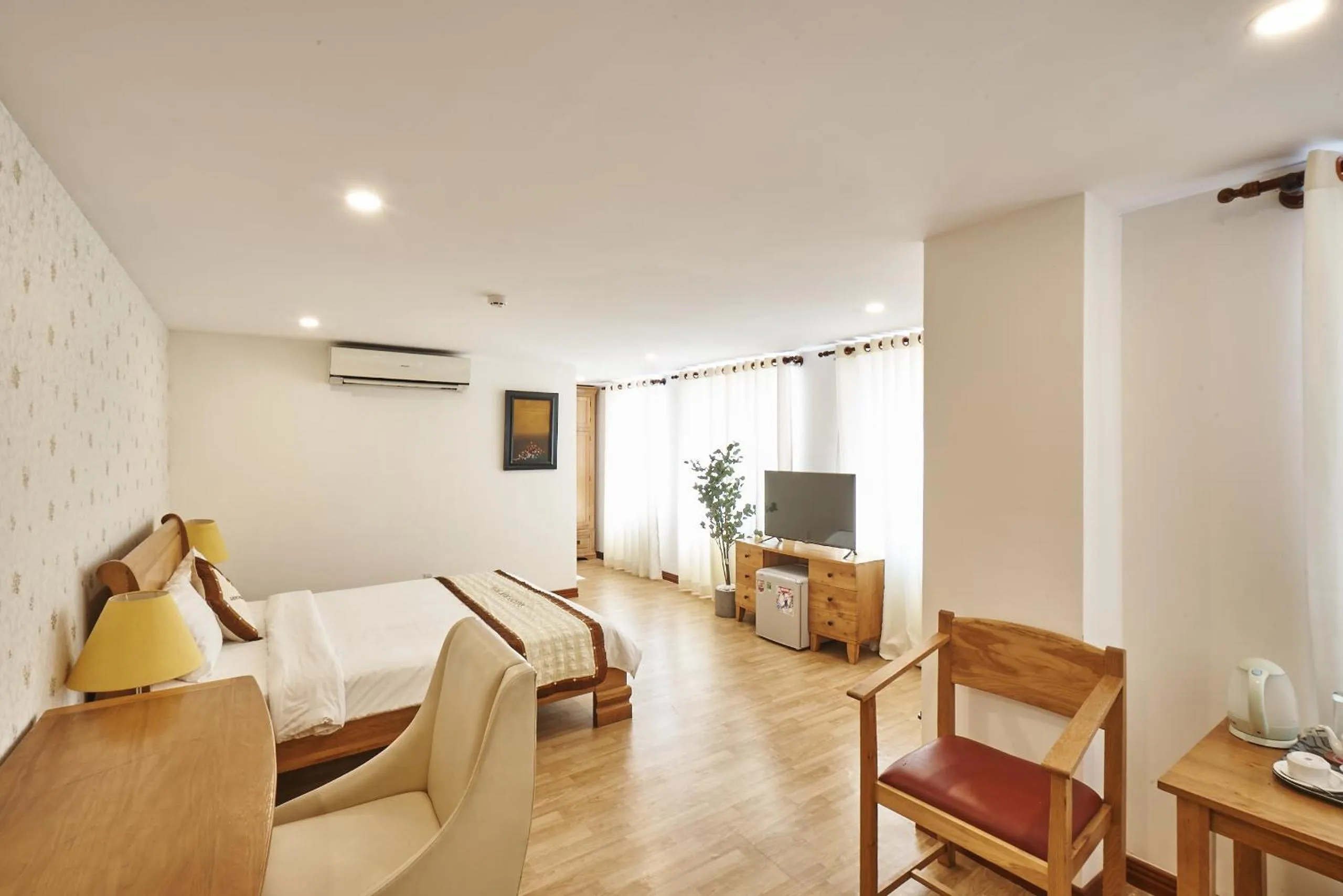 Living room in Sai Gon's Book Hotel - The Airport Front