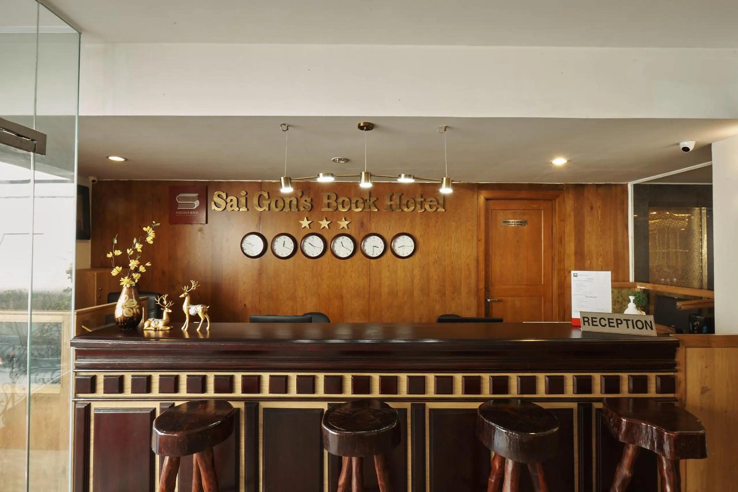 Lobby or reception in Sai Gon's Book Hotel - The Airport Front