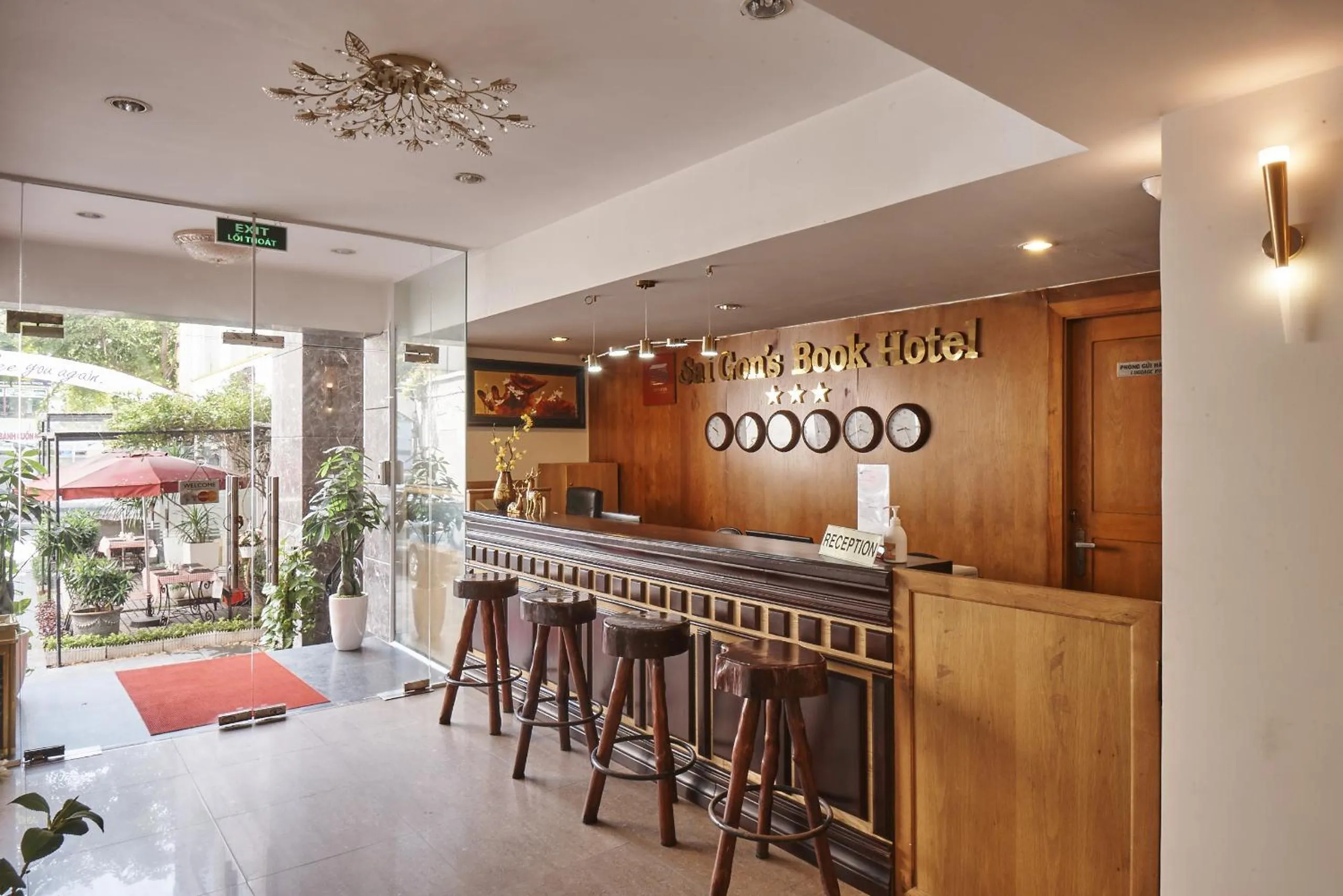 Lobby or reception in Sai Gon's Book Hotel - The Airport Front