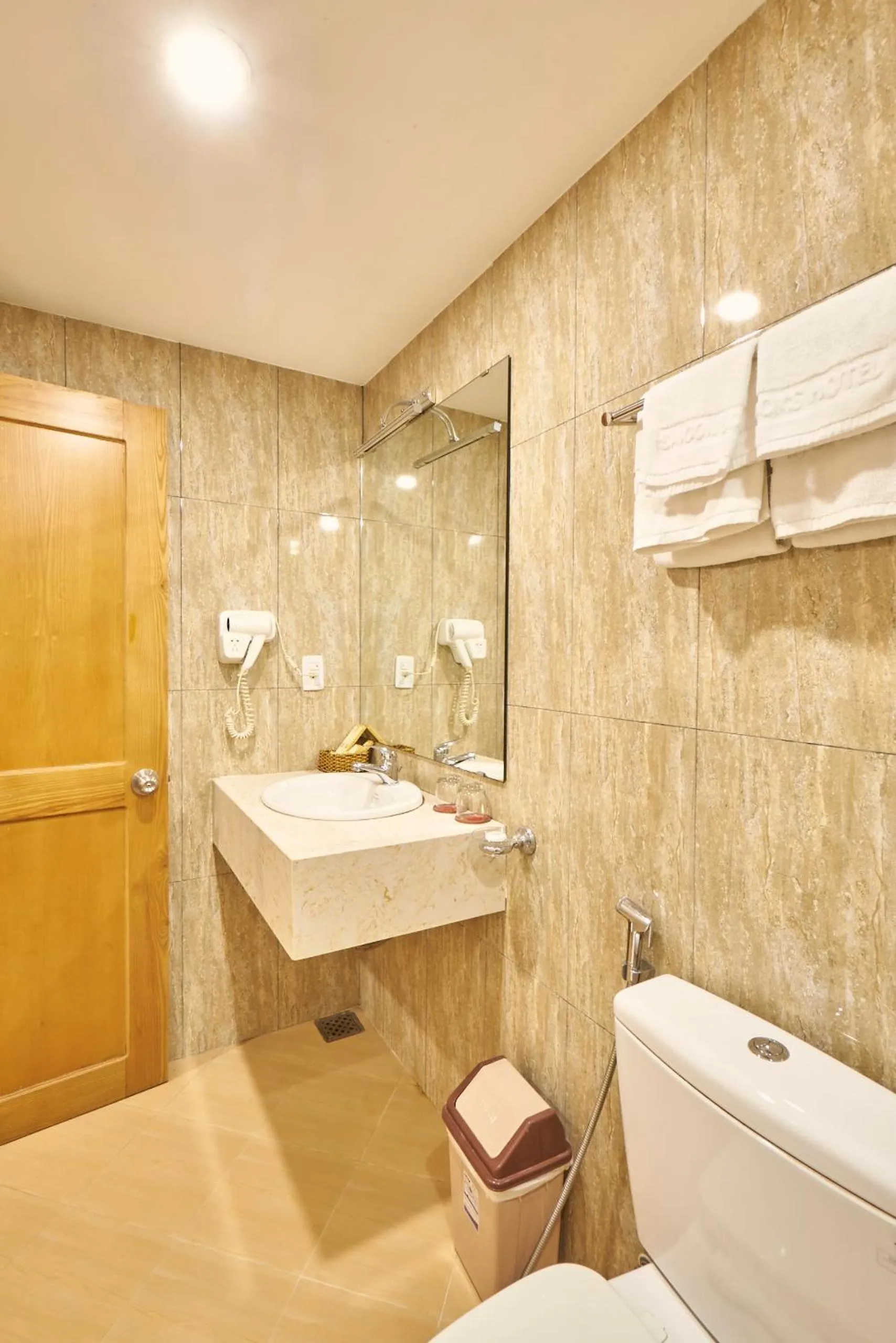 Bathroom in Sai Gon's Book Hotel - The Airport Front