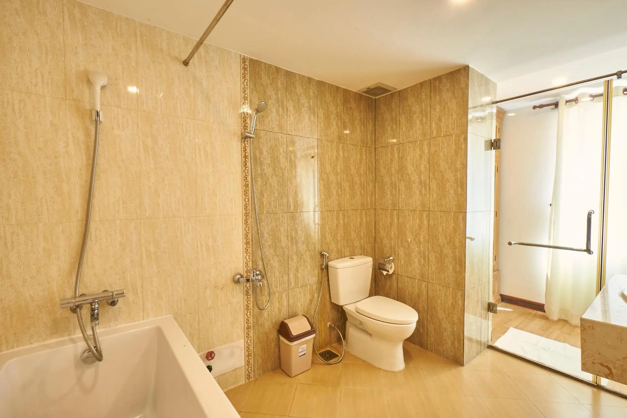 Bathroom in Sai Gon's Book Hotel - The Airport Front