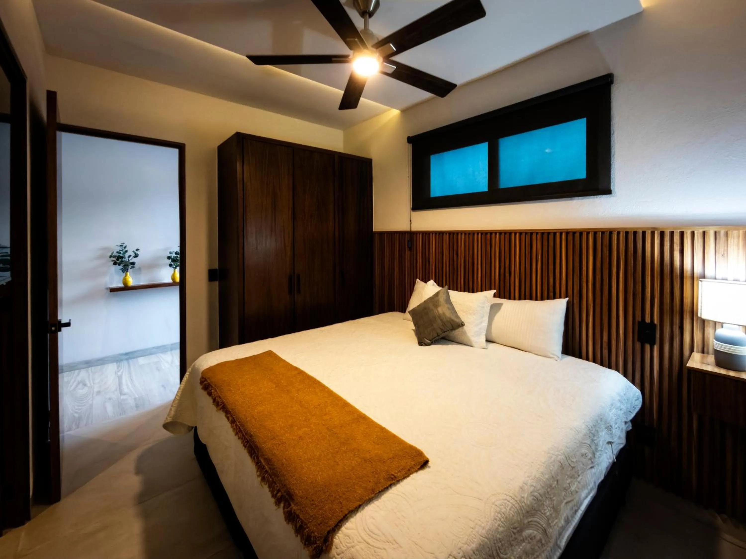 Bed in Nimue Marina Residence