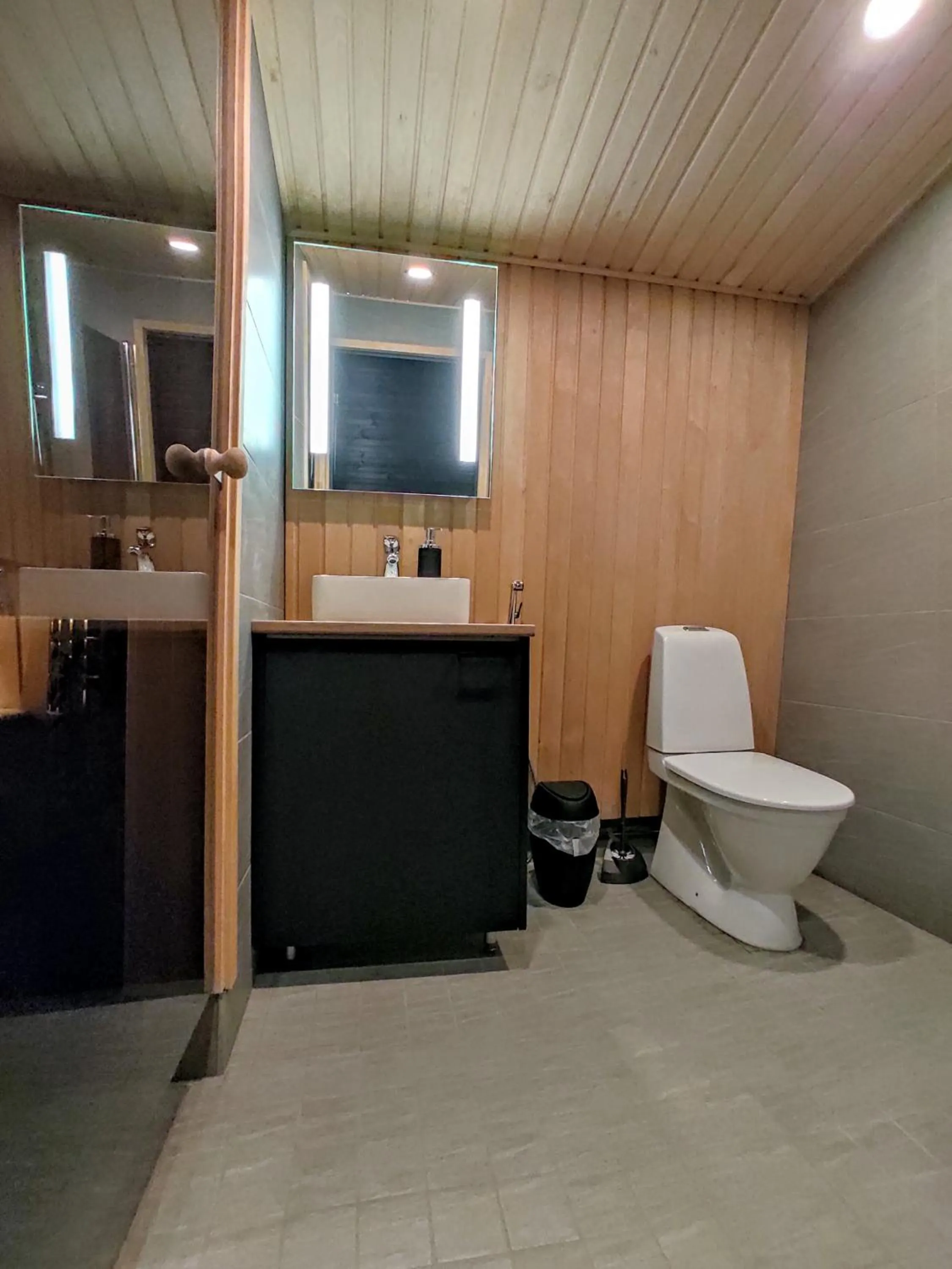 Bathroom in Black Hotel