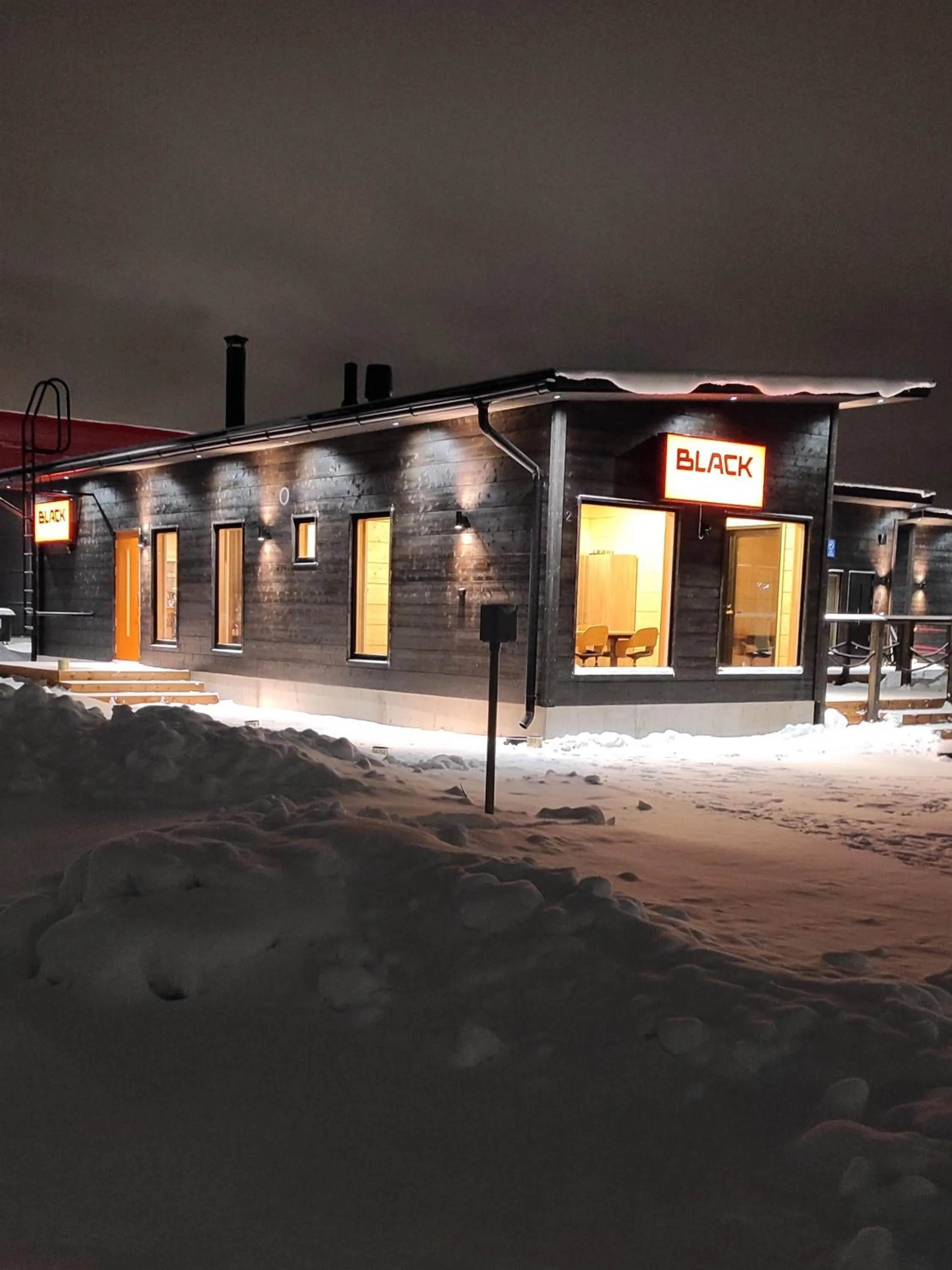 Property building in Black Hotel