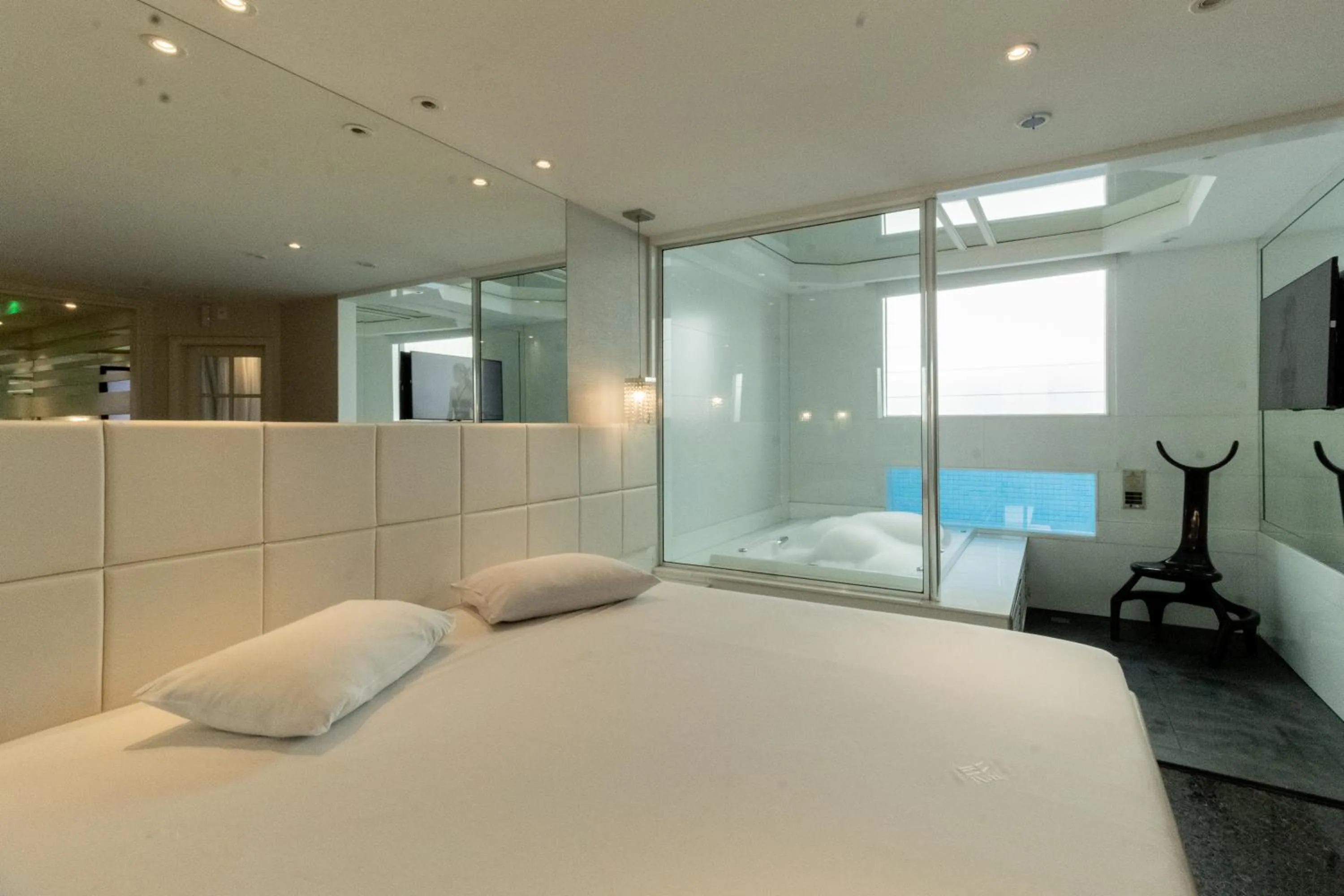 Bed in BAMBINA HOTEL -Adultos Somente