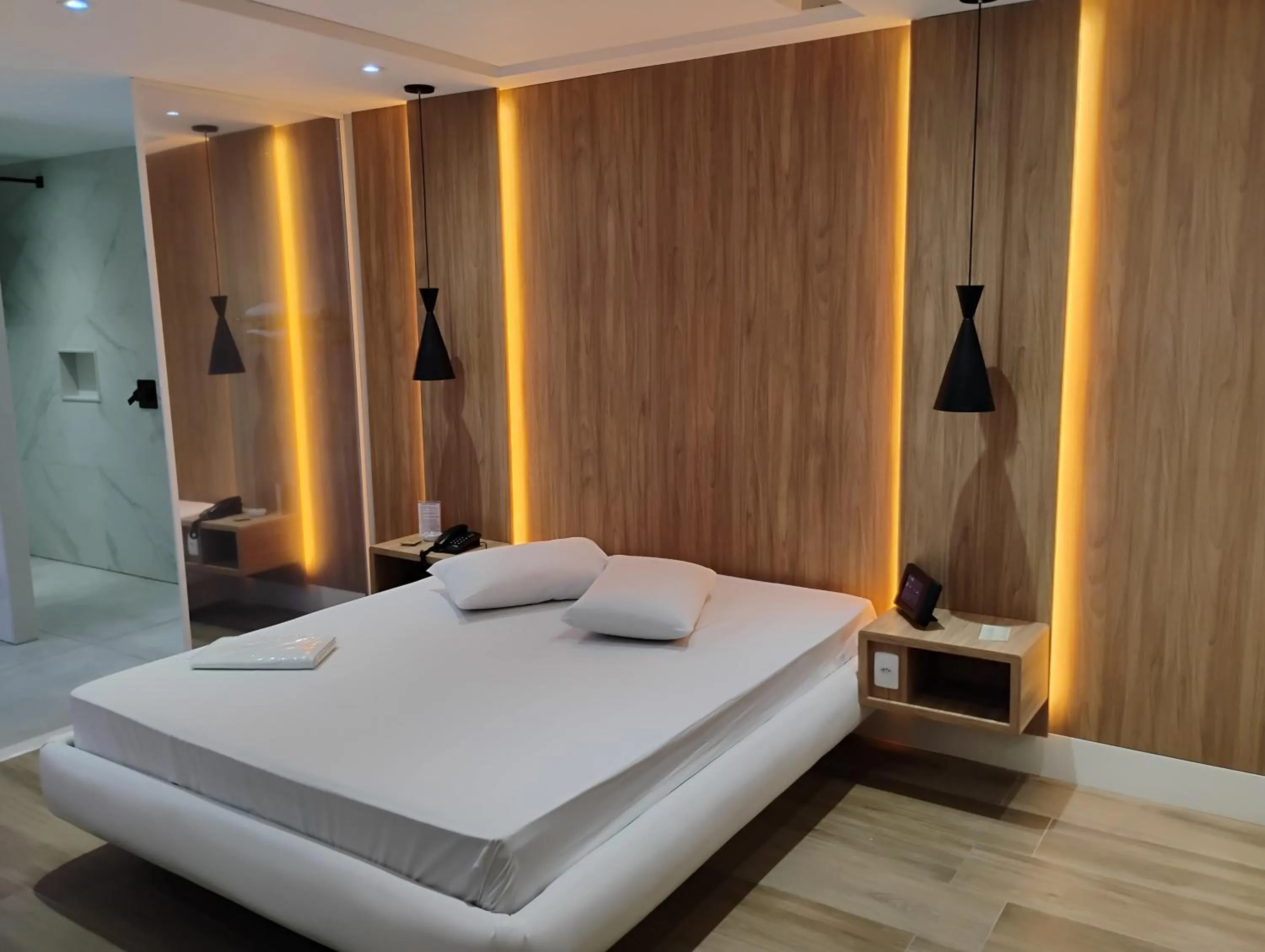 Bed in BAMBINA HOTEL -Adultos Somente