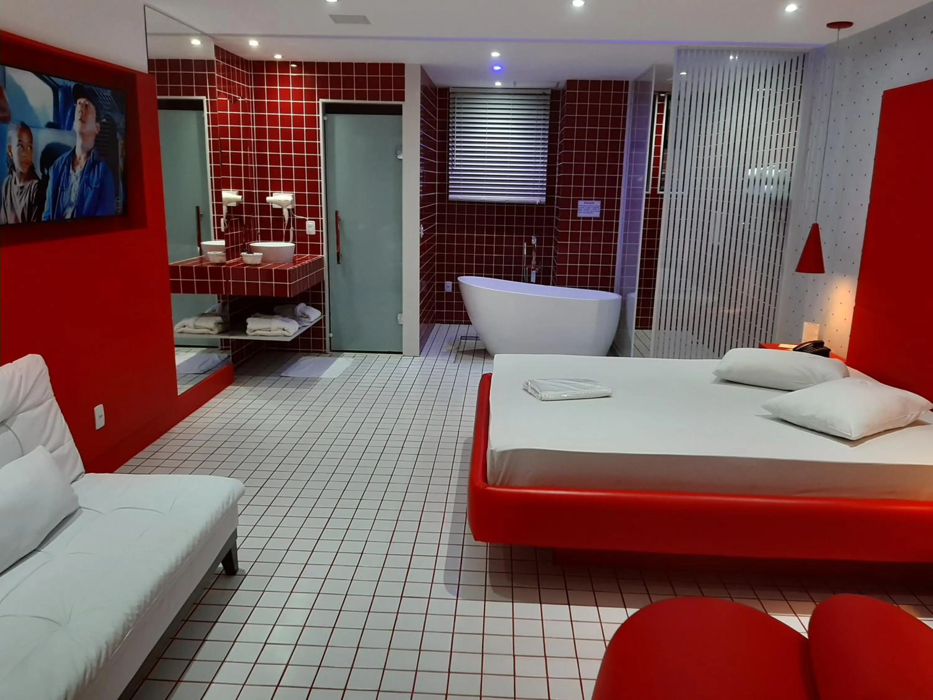 Bed in BAMBINA HOTEL -Adultos Somente