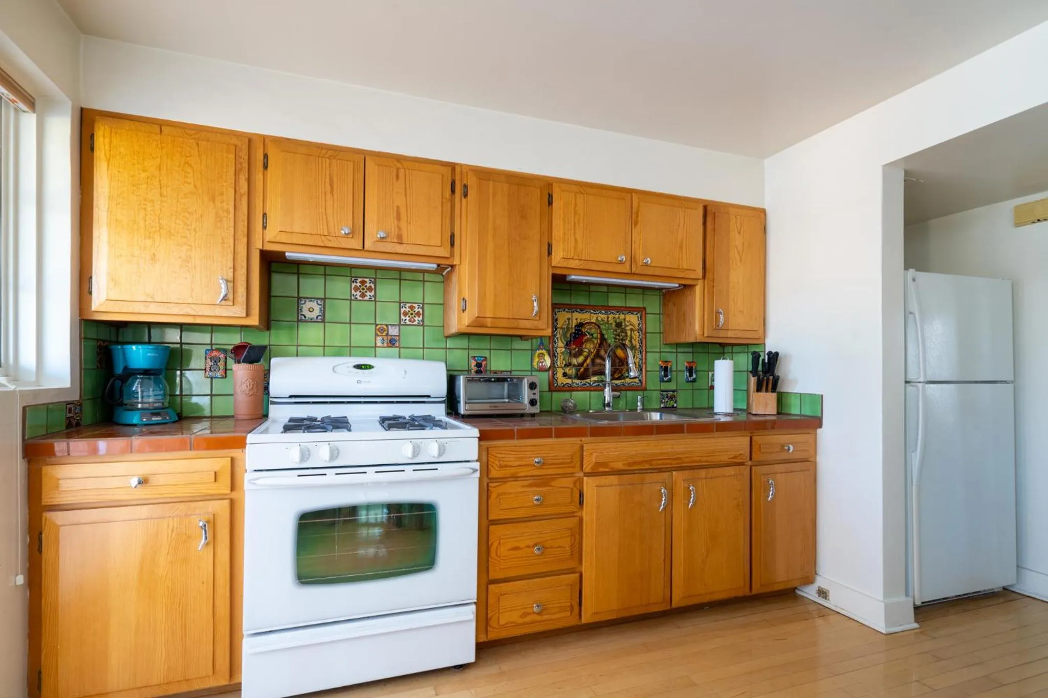 Kitchen or kitchenette in Casita de Jeanetta