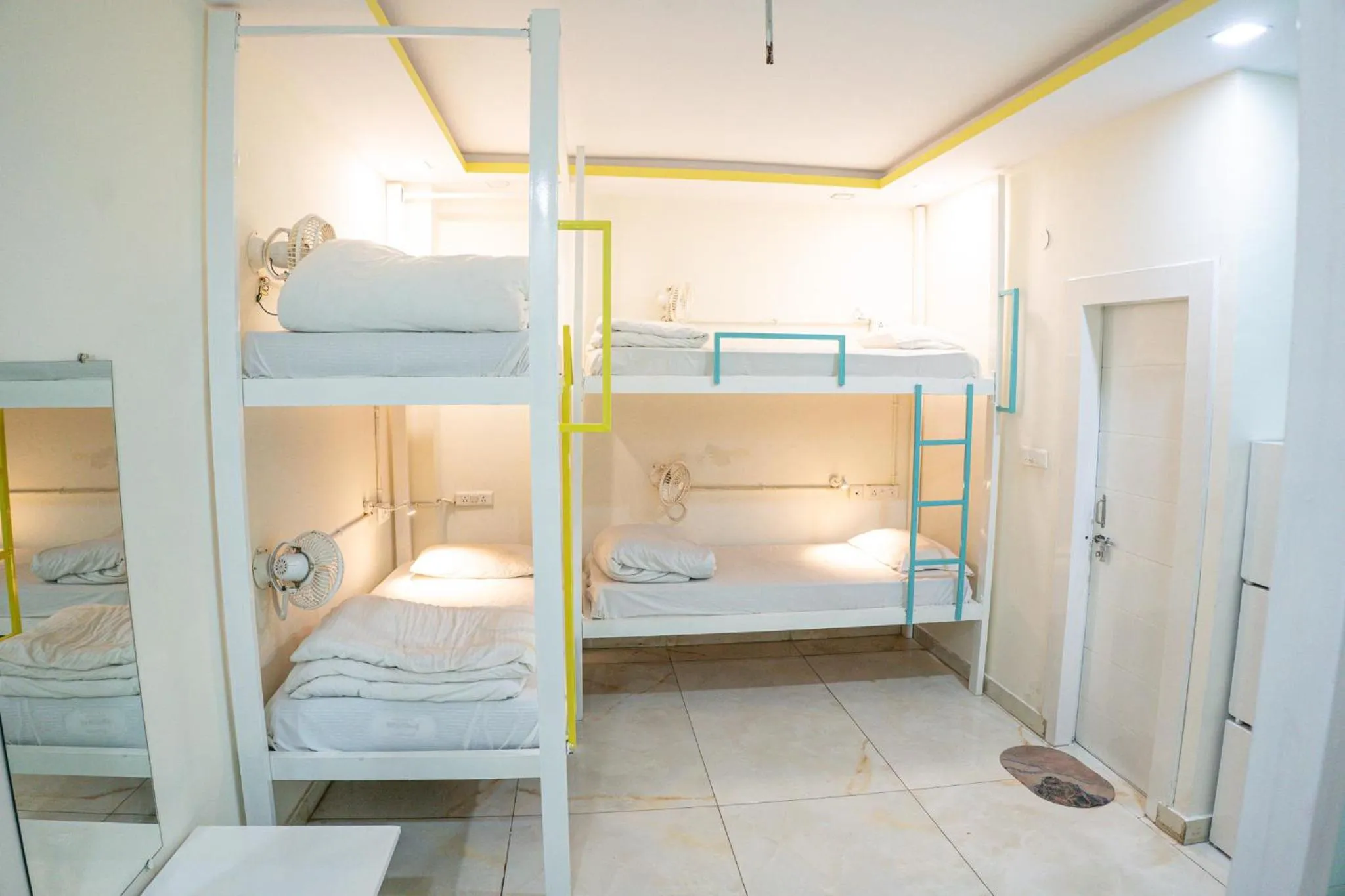 Bedroom, Bed in Trippme Rishikesh - Boutique Hostel, Tapovan