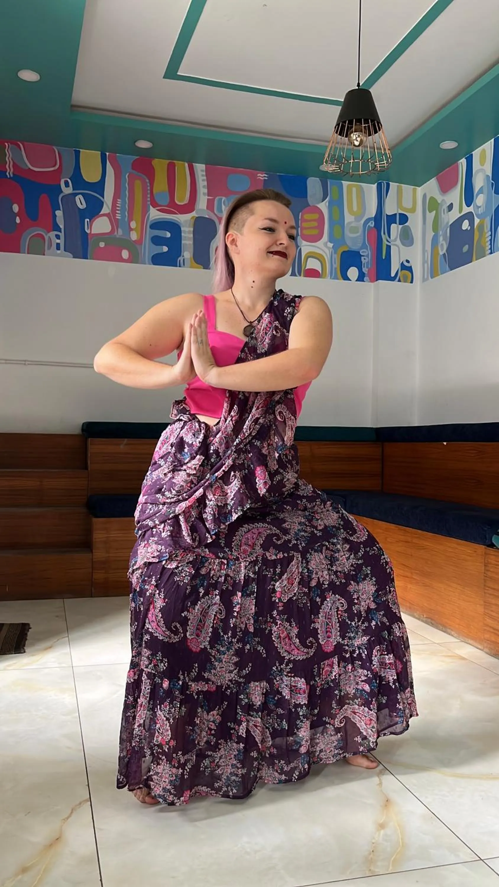 Communal lounge/ TV room in Trippme Rishikesh - Boutique Hostel, Tapovan