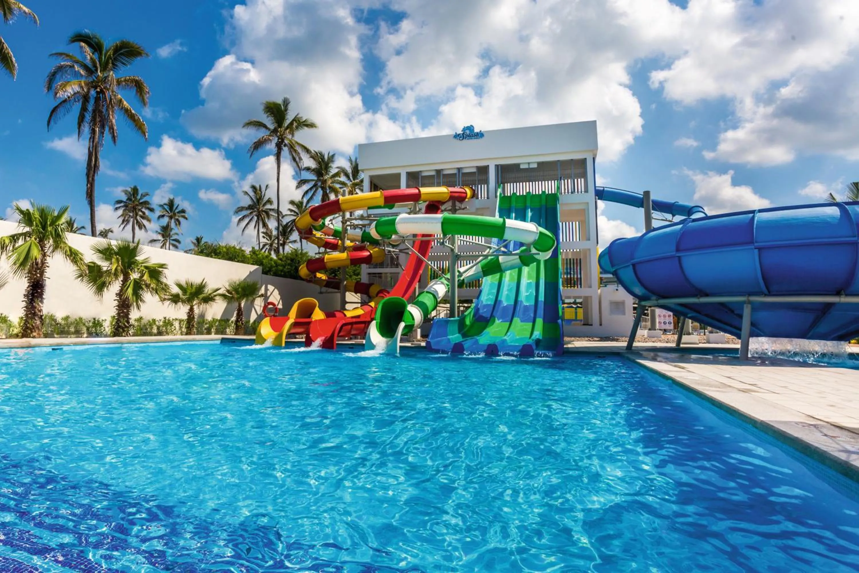 Aqua park in Riu Emerald Bay - All Inclusive