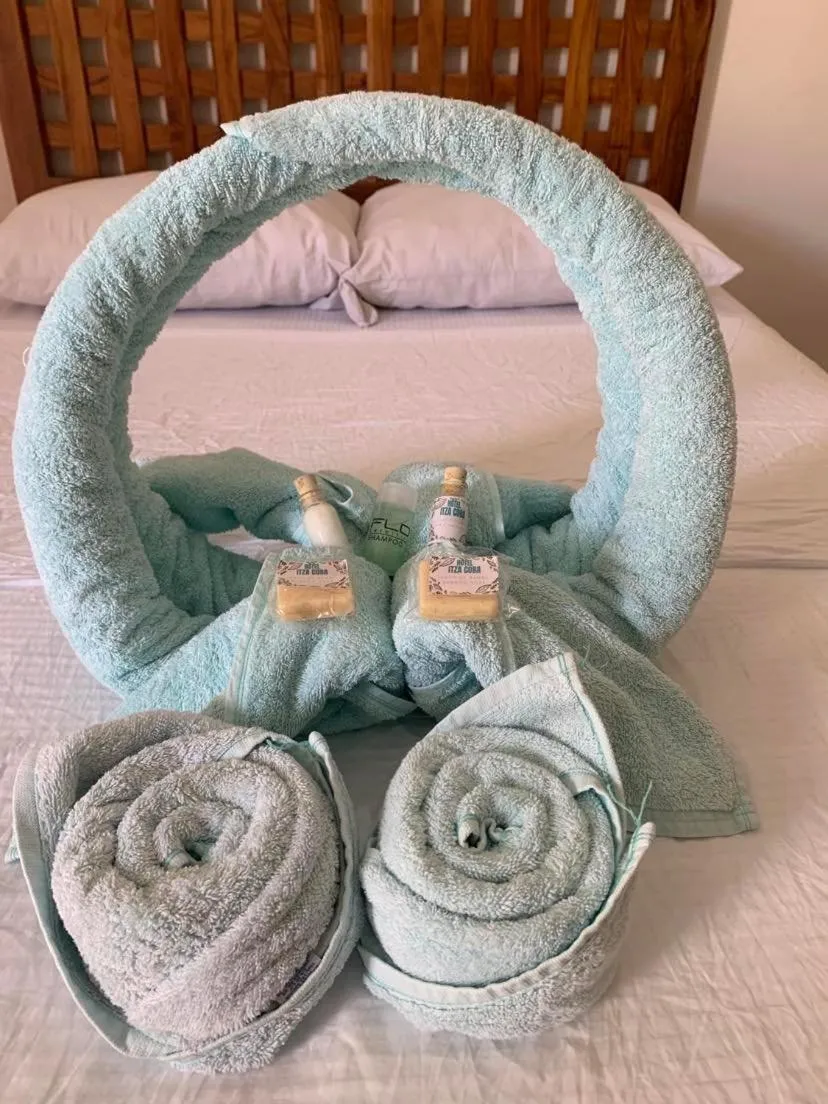 Bed in Hotel Itza Coba