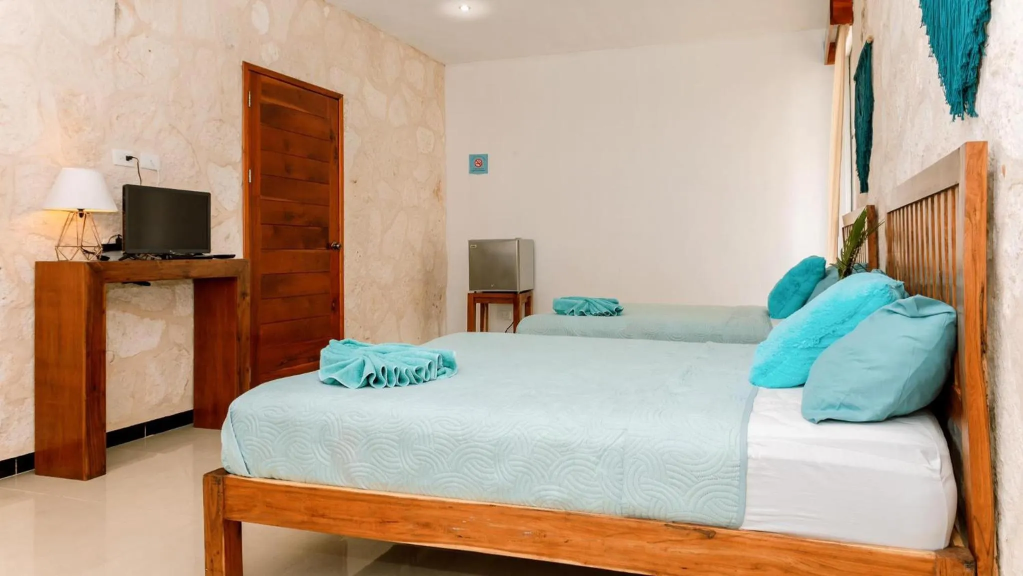 Bed in Hotel Itza Coba