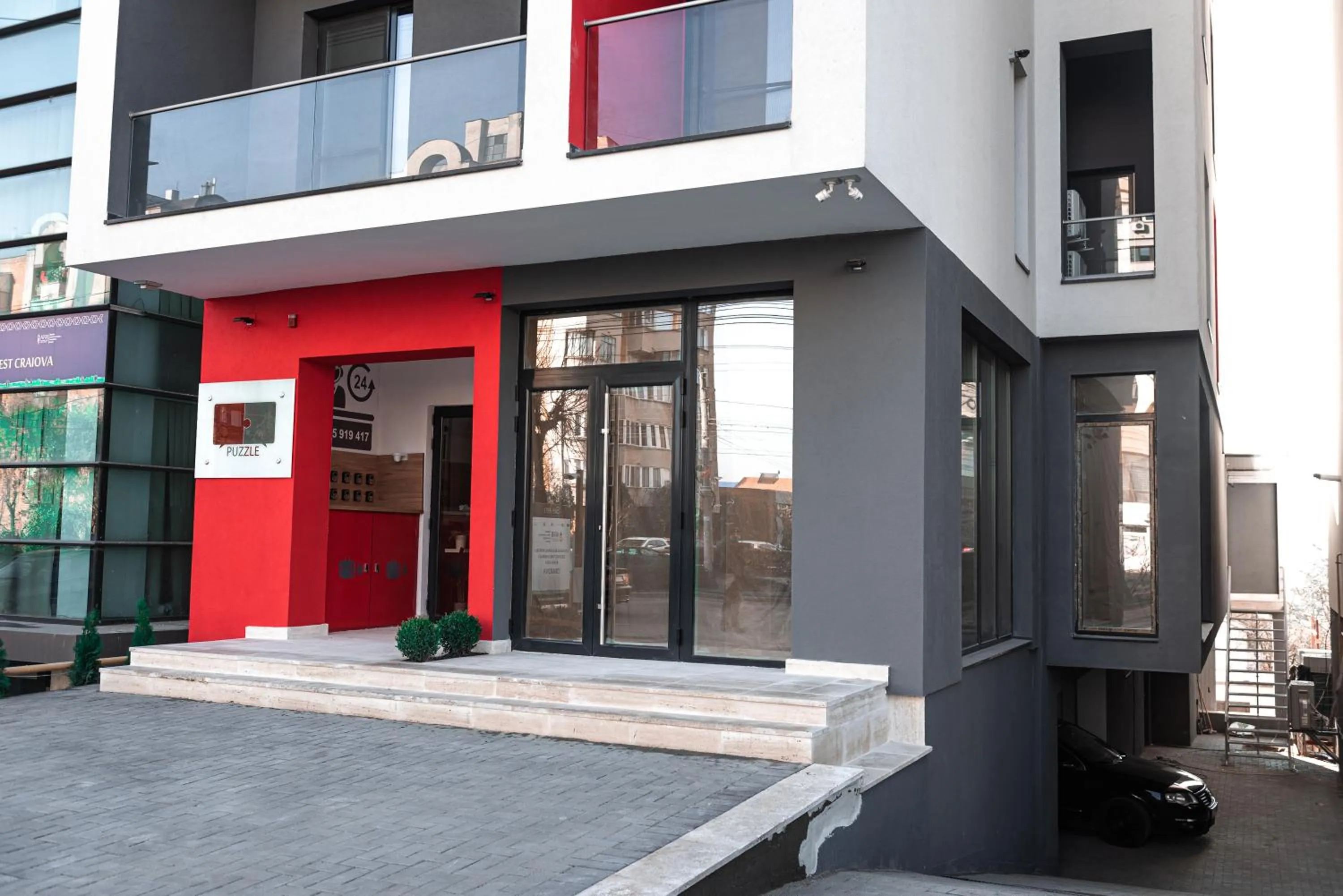 Facade/entrance in Puzzle Apartaments&Studios