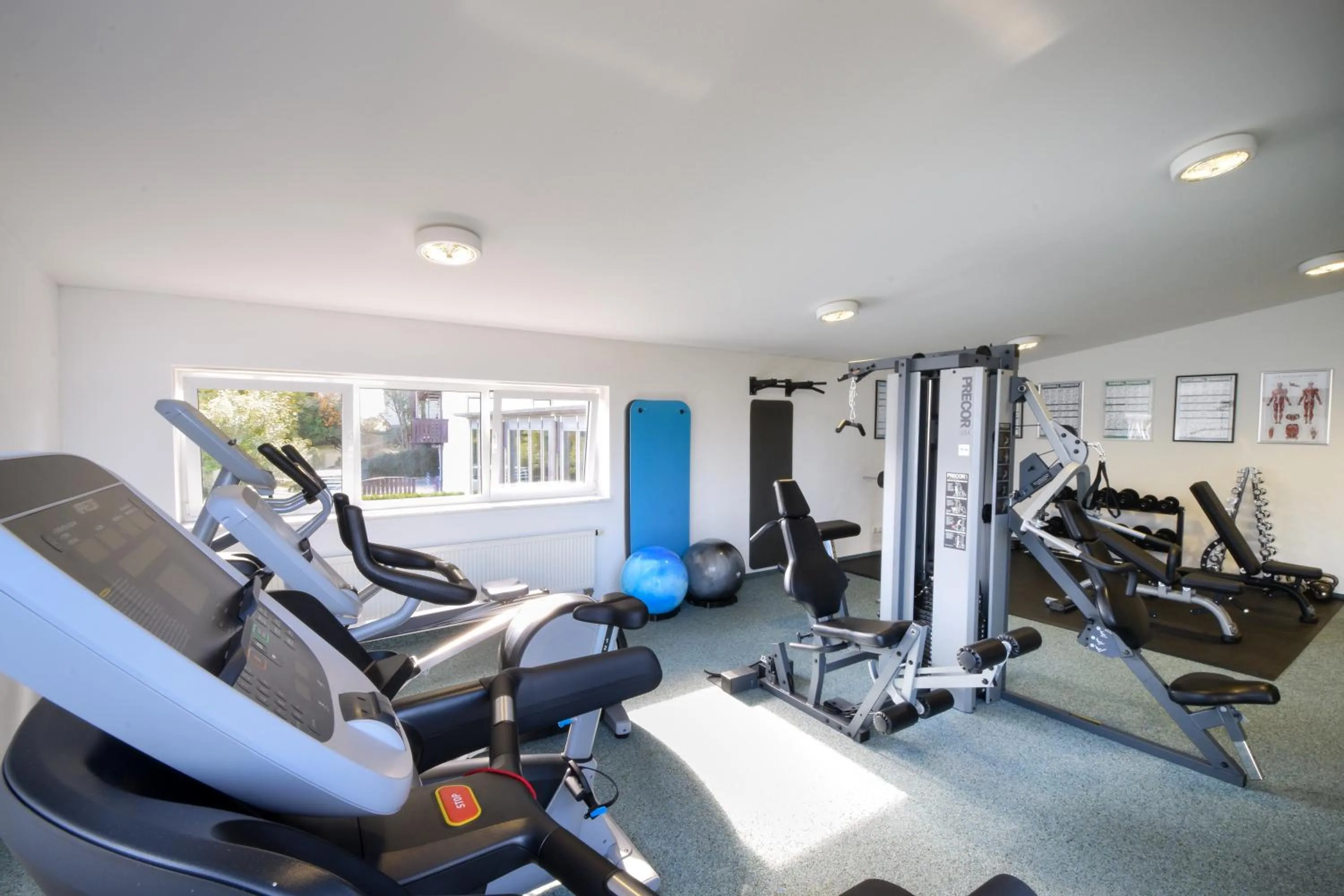 Fitness centre/facilities in Hotel Seeblick