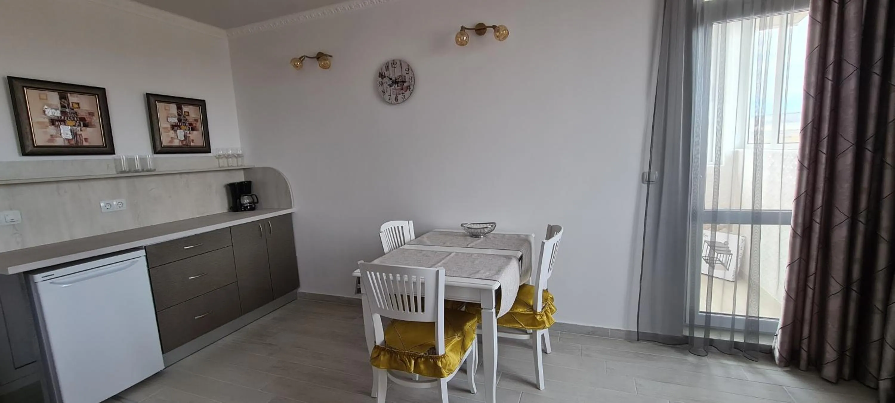 Kitchen or kitchenette in Aparthotel Olympus Plaza - SPA & Indoor Pool