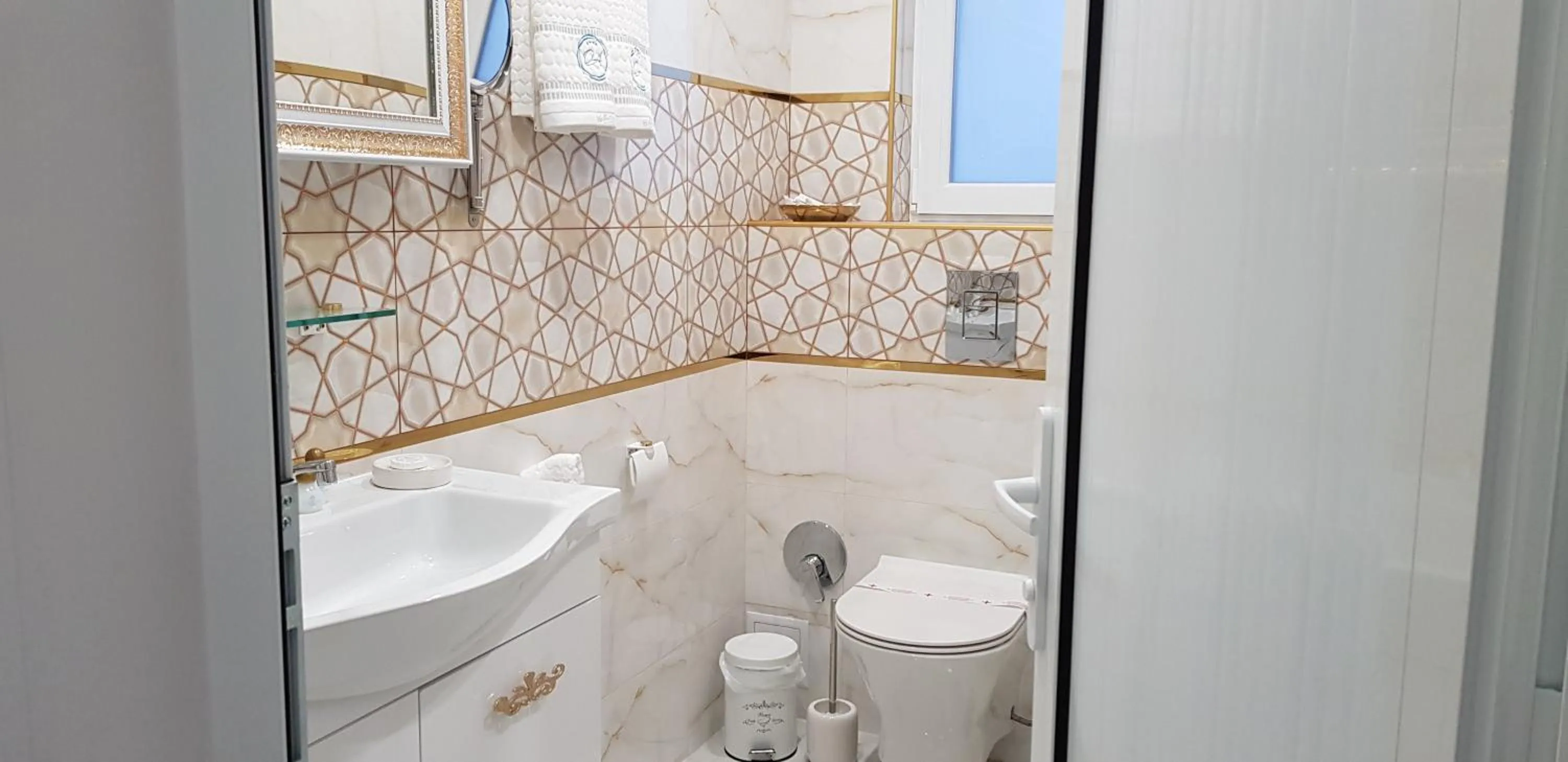 Bathroom in Aparthotel Olympus Plaza - SPA & Indoor Pool