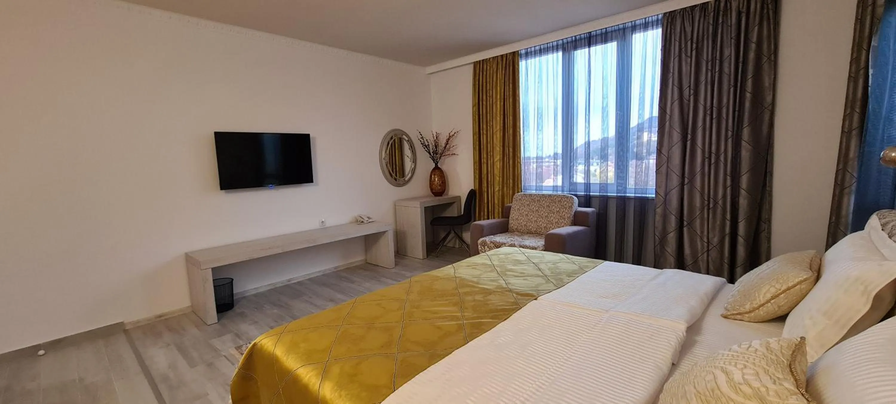 Bed in Aparthotel Olympus Plaza - SPA & Indoor Pool