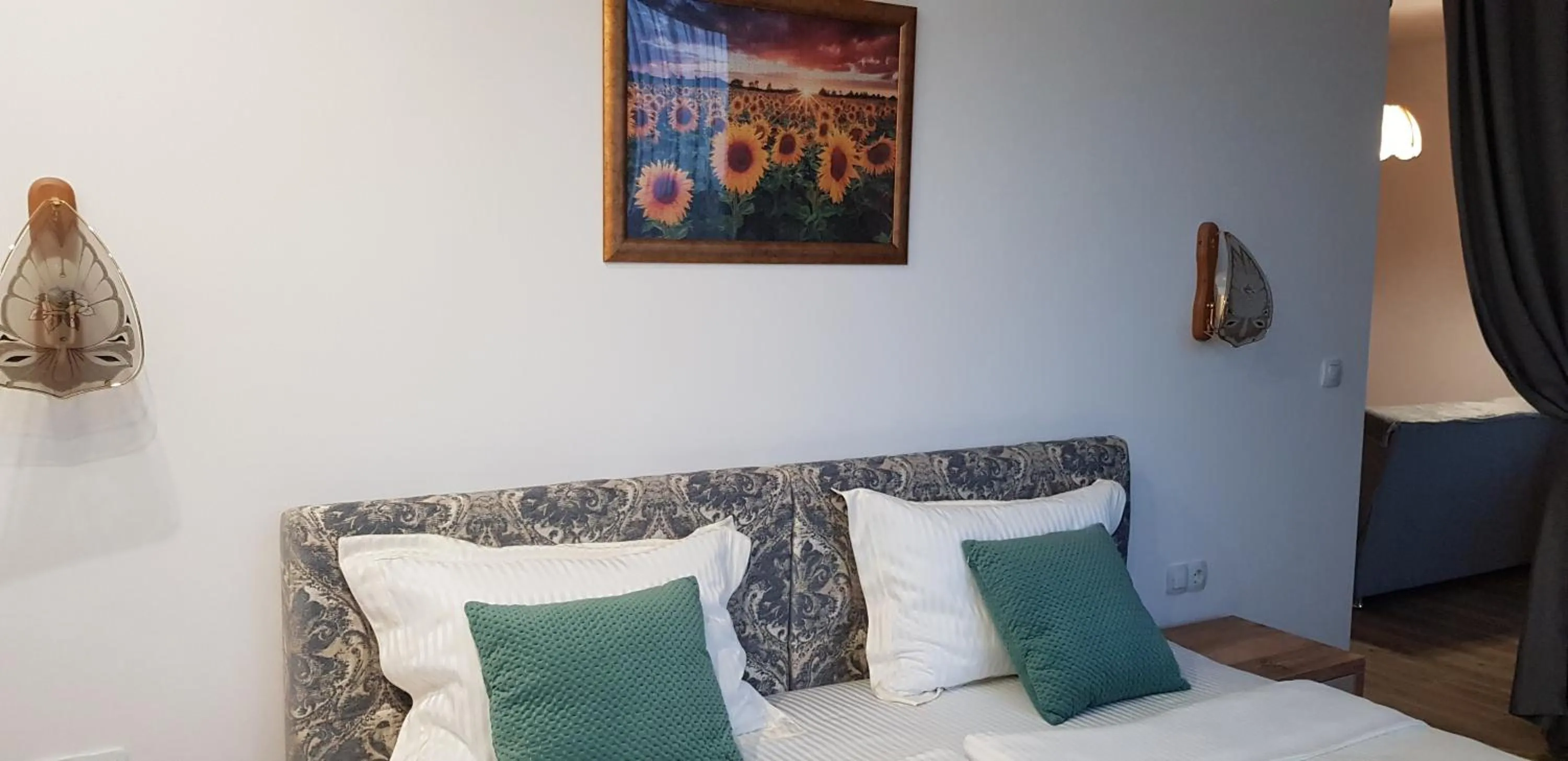 Decorative detail, Bed in Aparthotel Olympus Plaza - SPA & Indoor Pool