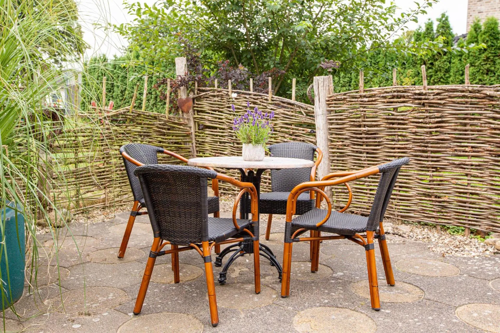 Garden in Hotel Schomacker