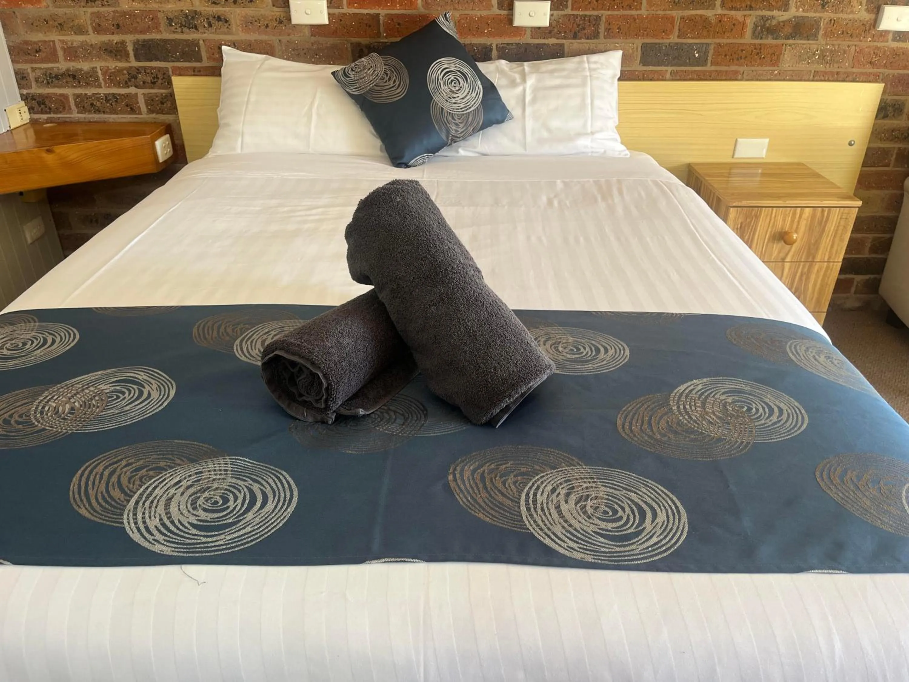 Bedroom, Bed in Barham Riverland Motel