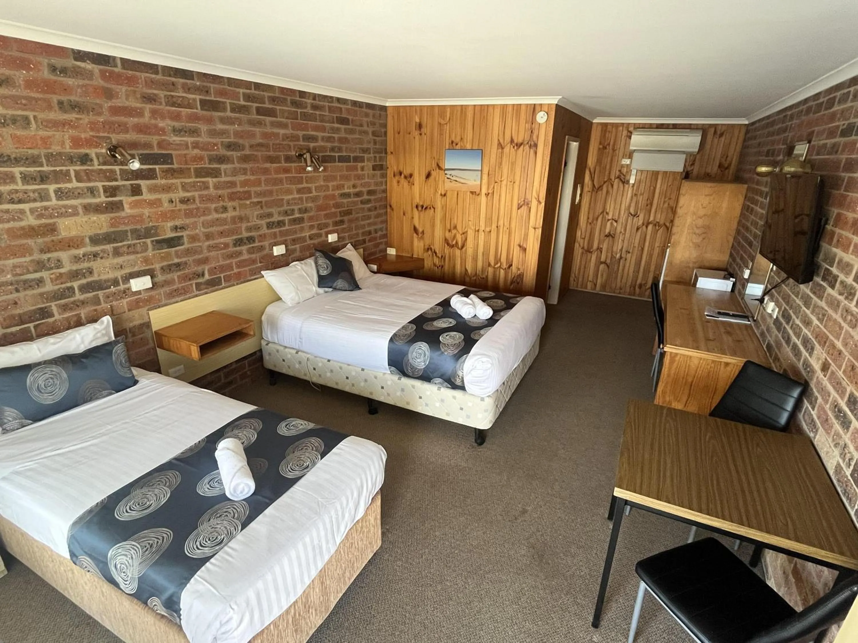Bedroom, Bed in Barham Riverland Motel