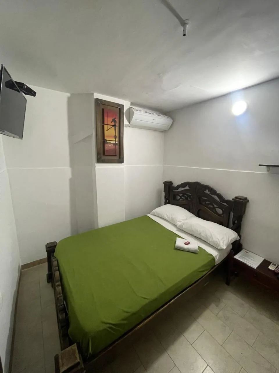 Bed in Hotel Mangata