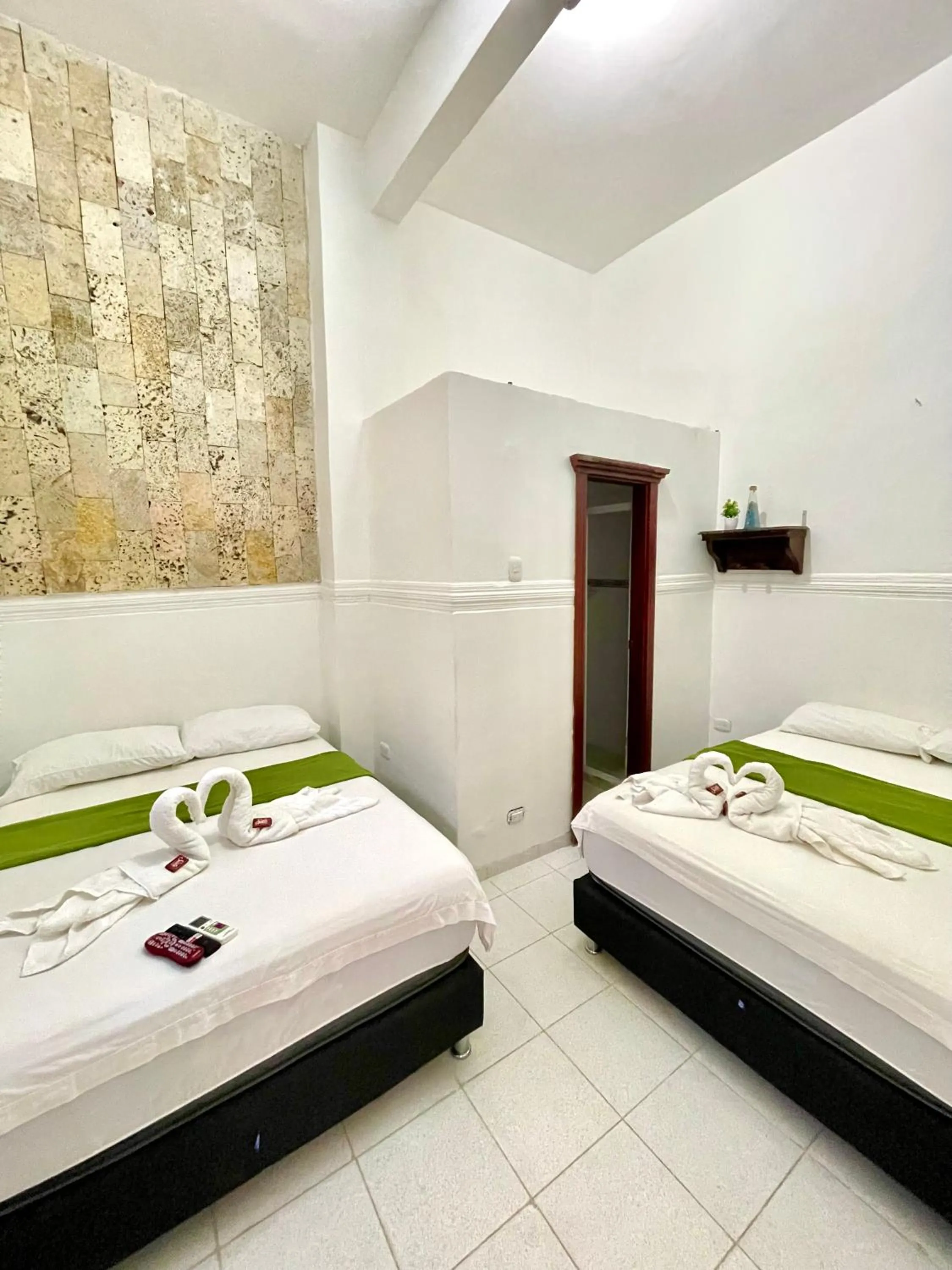 Bed in Hotel Mangata