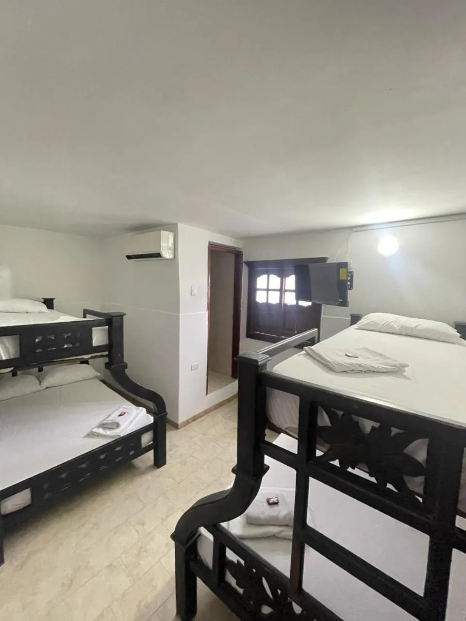 Bed in Hotel Mangata