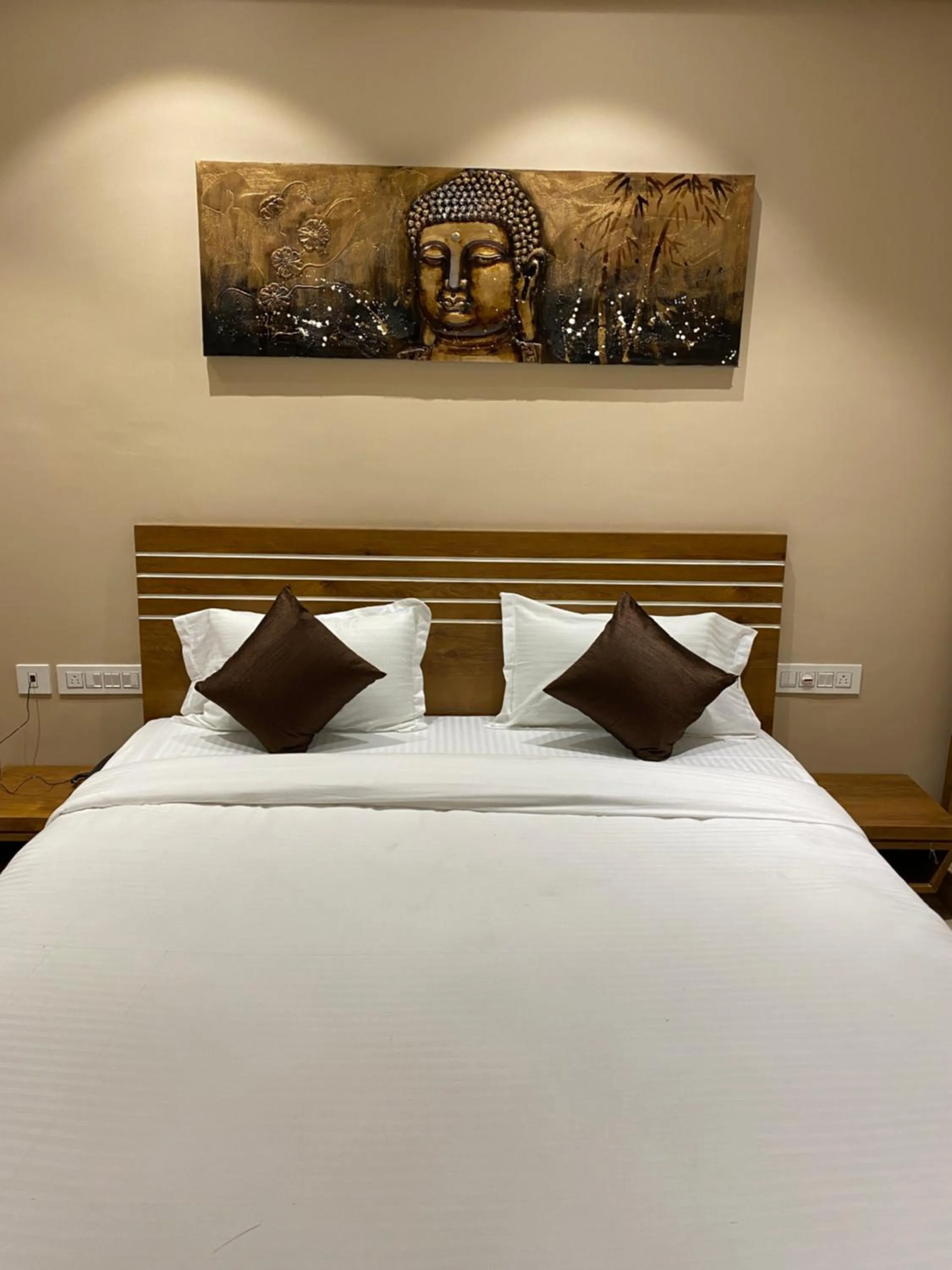 Bed in HOTEL DAMODAR