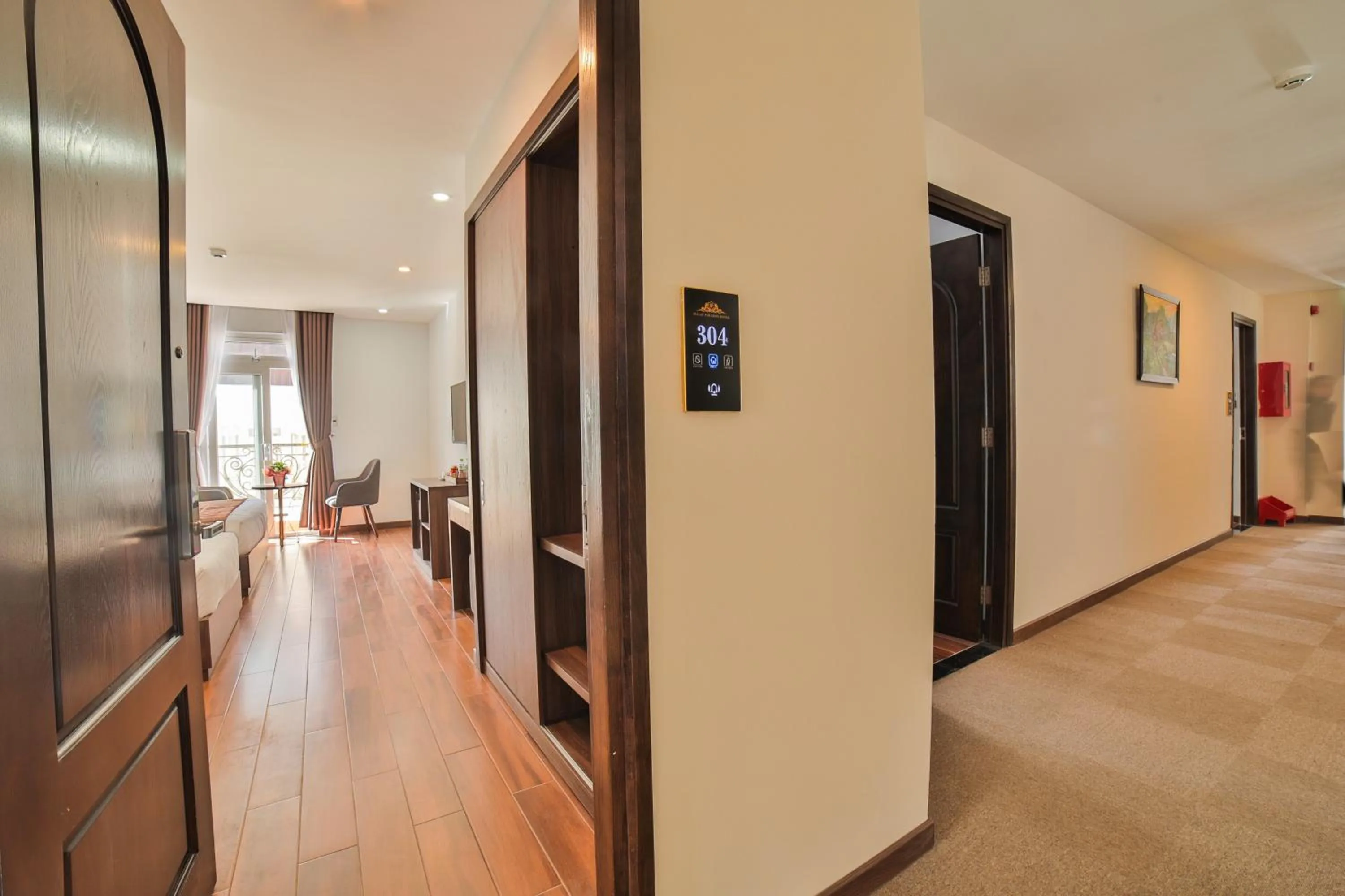 Property building in Dalat Paradise Hotel